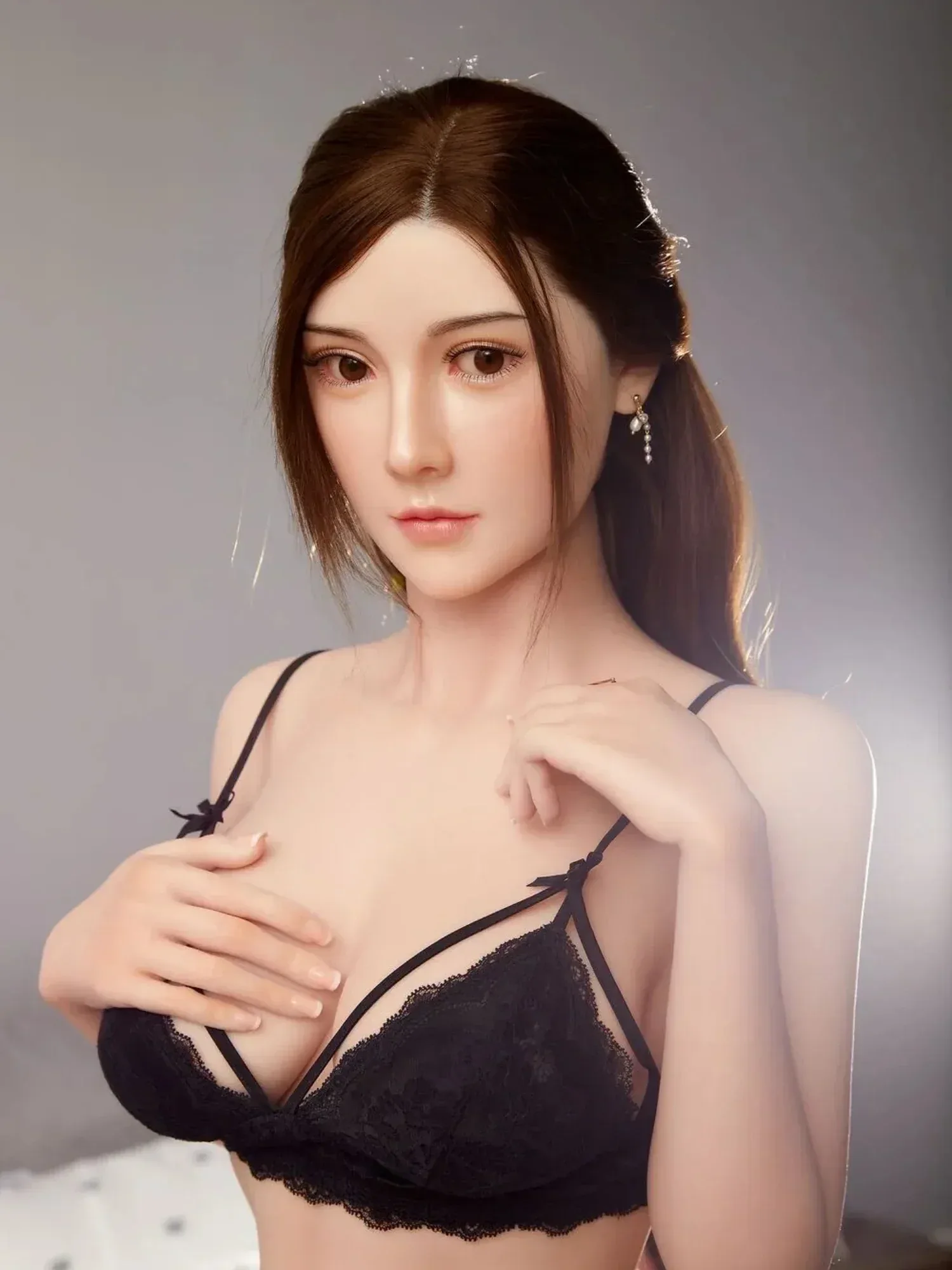 F3659-160cm\/5ft3(32kg) Rhodes D Cup Silicone Pure Sexy Sex Doll | CST Doll view 11