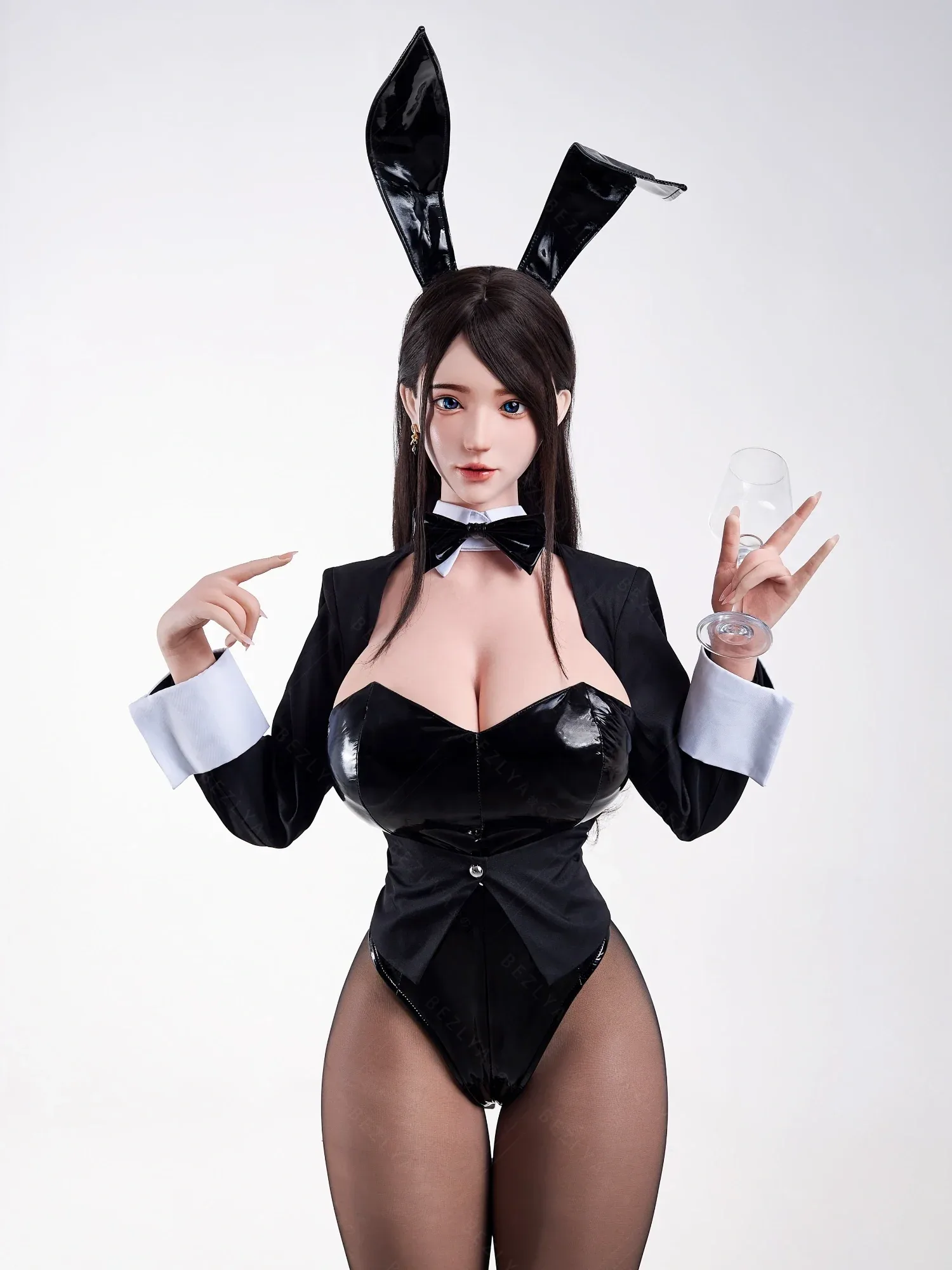 F7116-161cm(5.28ft)-32.8kg 2.1 I Cup Robot Silicone Head Adult Asian Sex Doll|Bezlya Doll view 1