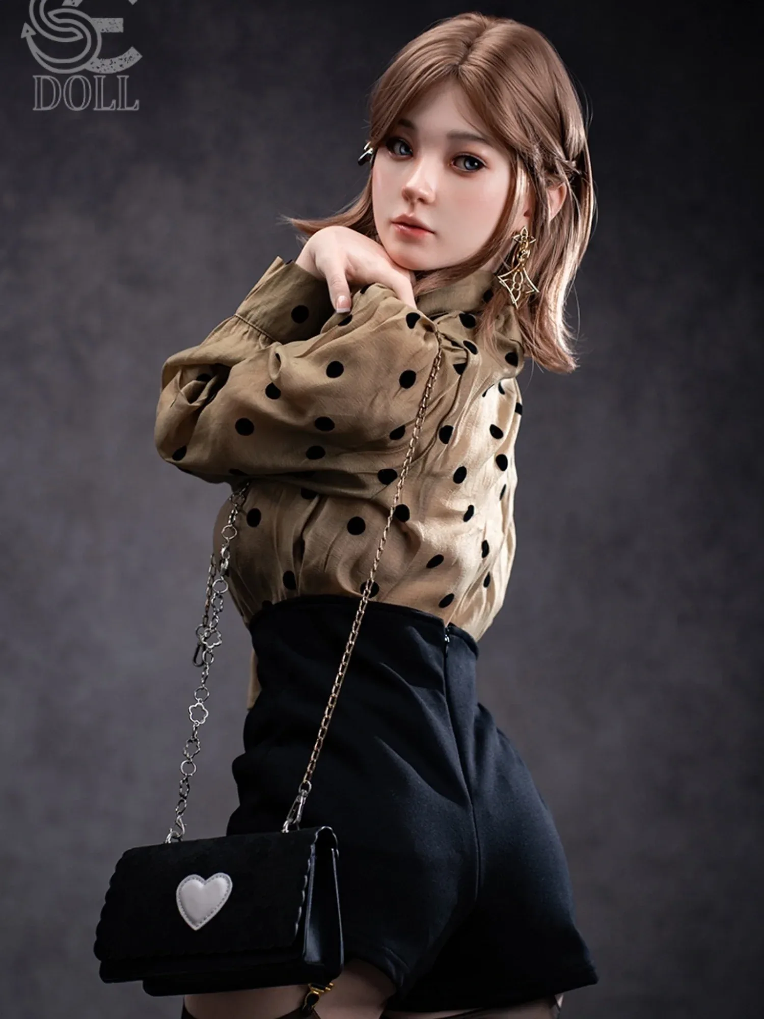 F6326-T153cm(5ft)-27kg A Cup Realistic Skin Silicone Asian Sex Doll Small Breasts|SE Doll view 10