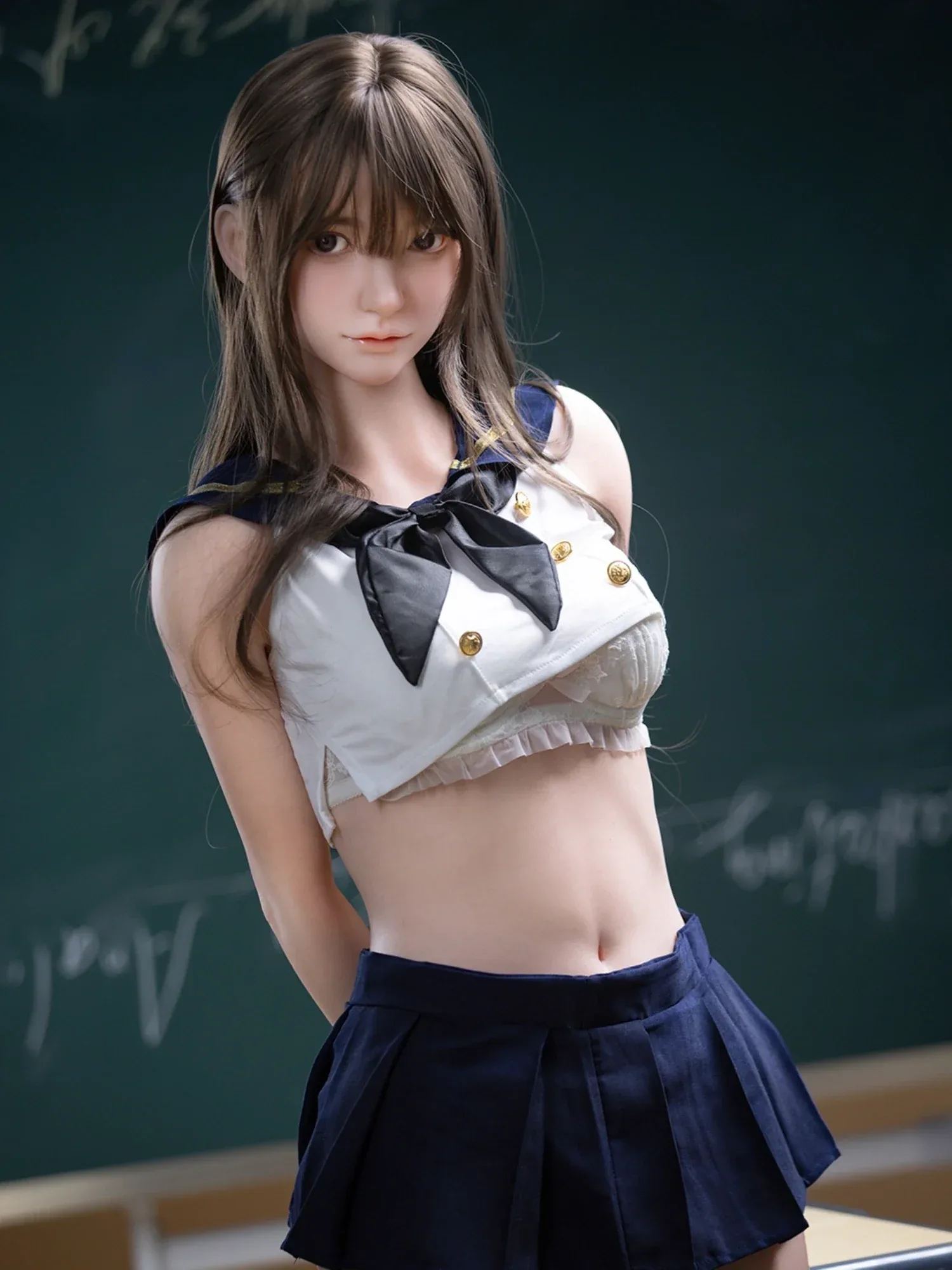 F5744—162cm\/5ft3-36.5kg B Cup Silicone Asian  Sex Doll  | Firefly Diary view 4