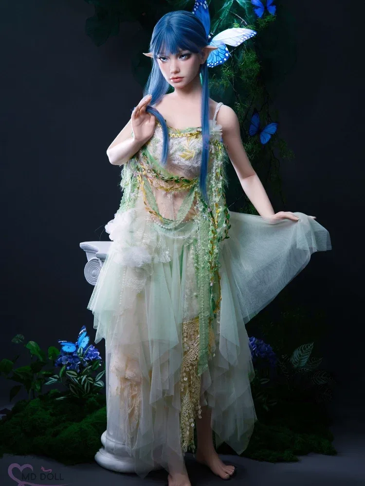 F8078-150cm\/5ft-27kg M24 Medium Chest Elf Silicone Sex Doll | MD Doll view 10
