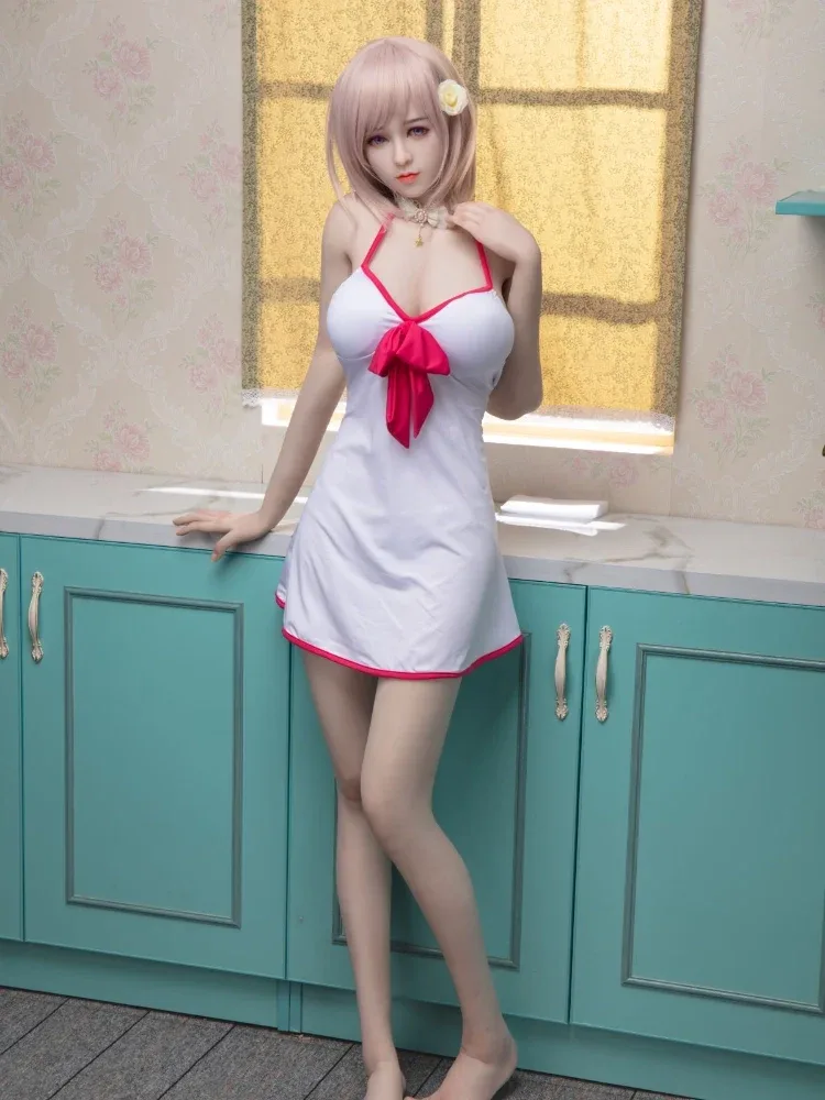 F5114-170cm\/5ft6 D Cup Emi Asian Blond Short TPE Sexy Sex Doll|JX Doll view 11