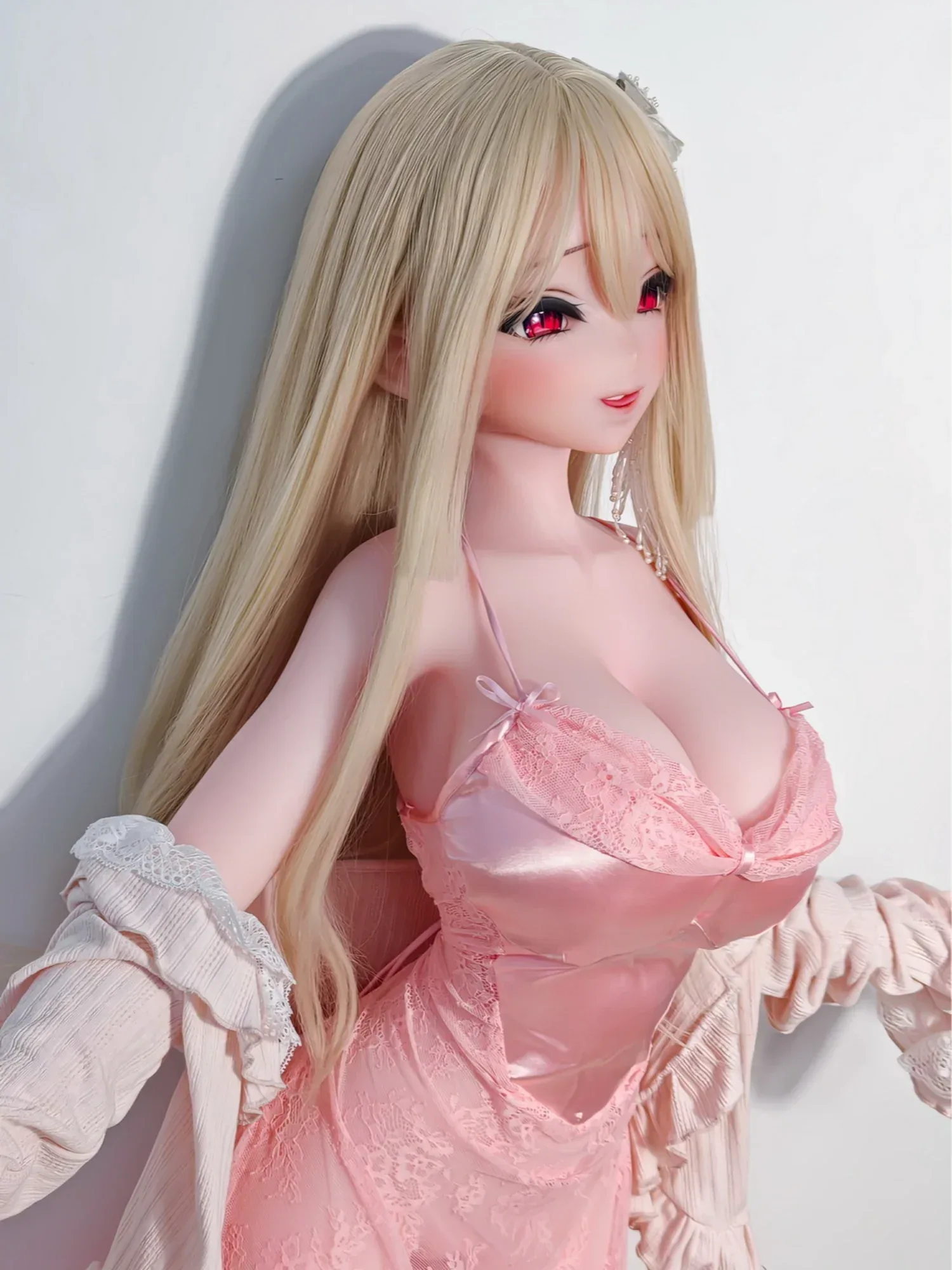 F9306-150cm\/5ft-27.5kg Silicone Head Anime naked dolls | Elsa Babe view 7