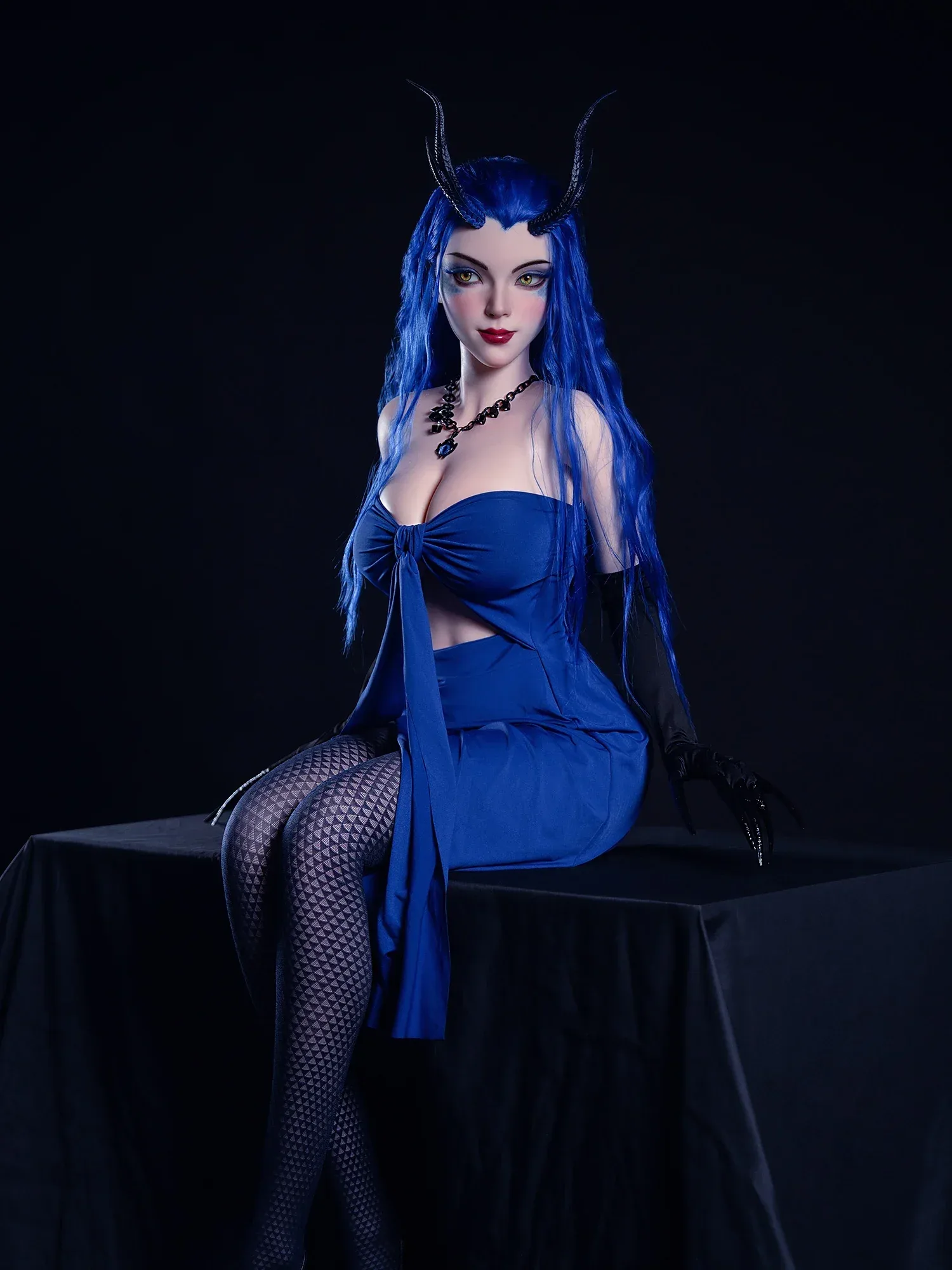 F5929- 164cm(5.4ft)\/36kg D Cup S36# Chinese Mythology Silicone Fantasy Alien Sex Doll 丨Rosretty Doll view 8
