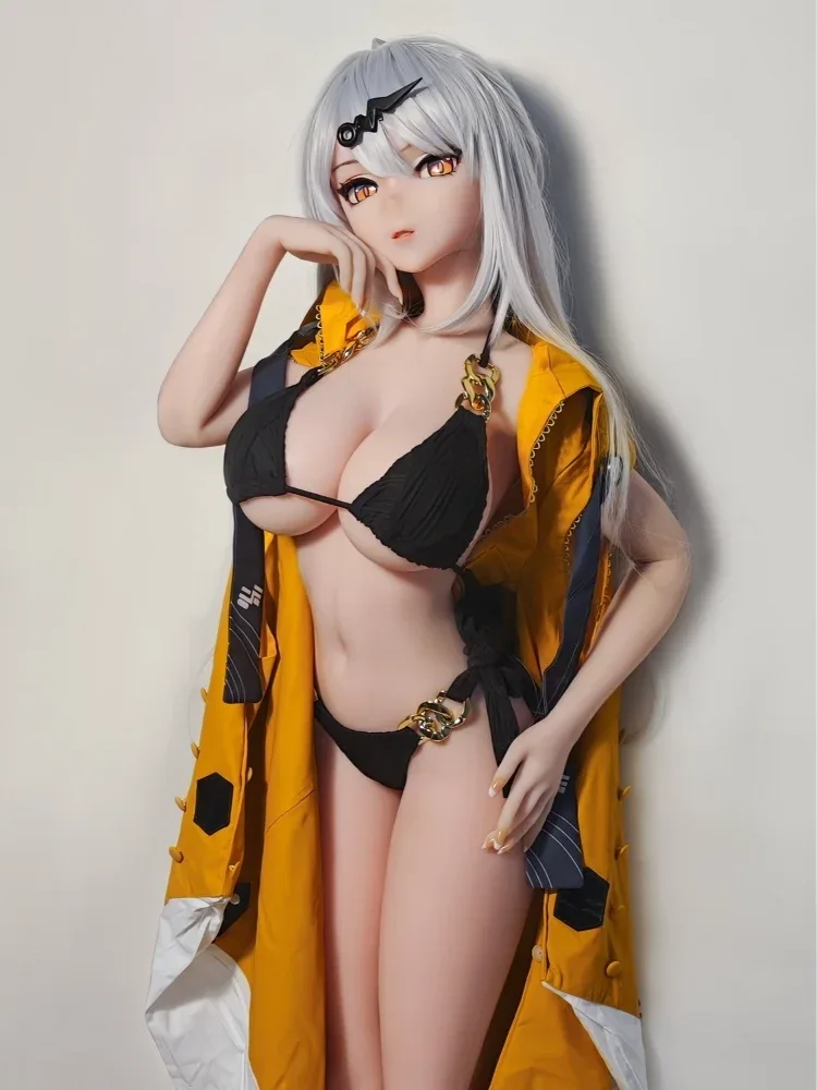 F8212-150cm\/5ft-27.5kg Silicone Anime Sex Doll | Elsa Babe view 5