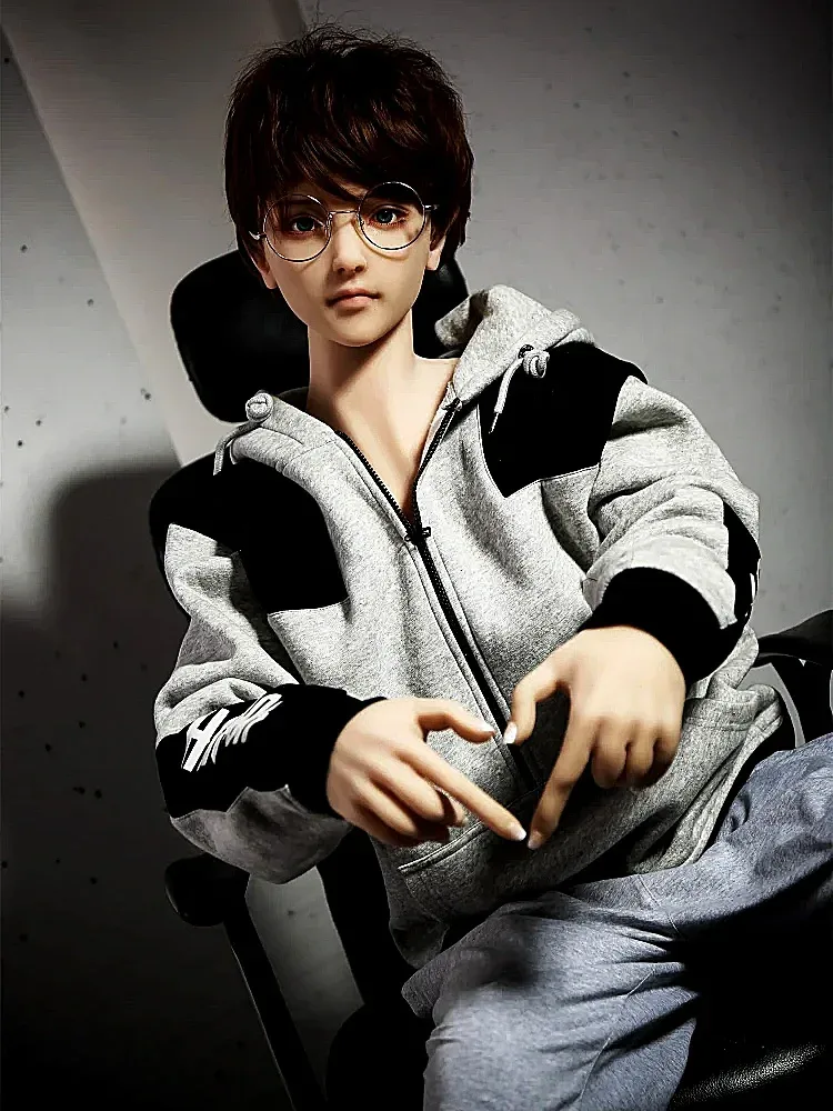 F110-165cm -37kg Realistic Asian TPE Cute Femboy Sex Doll for Companionship-Qita Doll