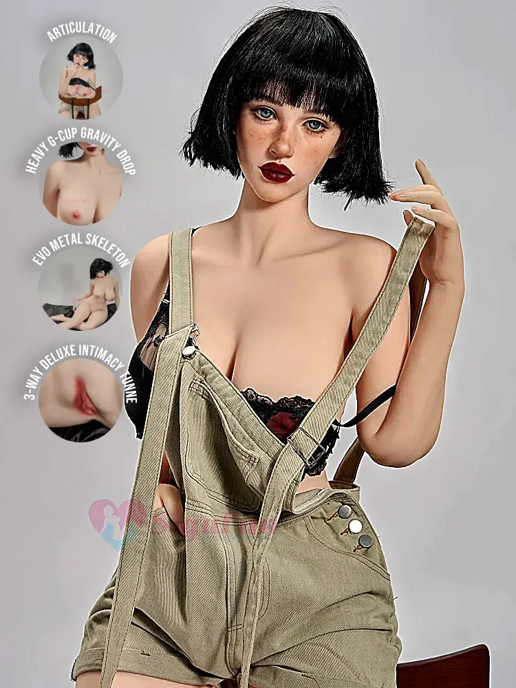 F2453-164cm(5.4ft)-39kg G Cup Cecily Life-Size Silicone Head Sexdoll Celebrity【IN STOCK US\/EU】｜Sigafun Doll