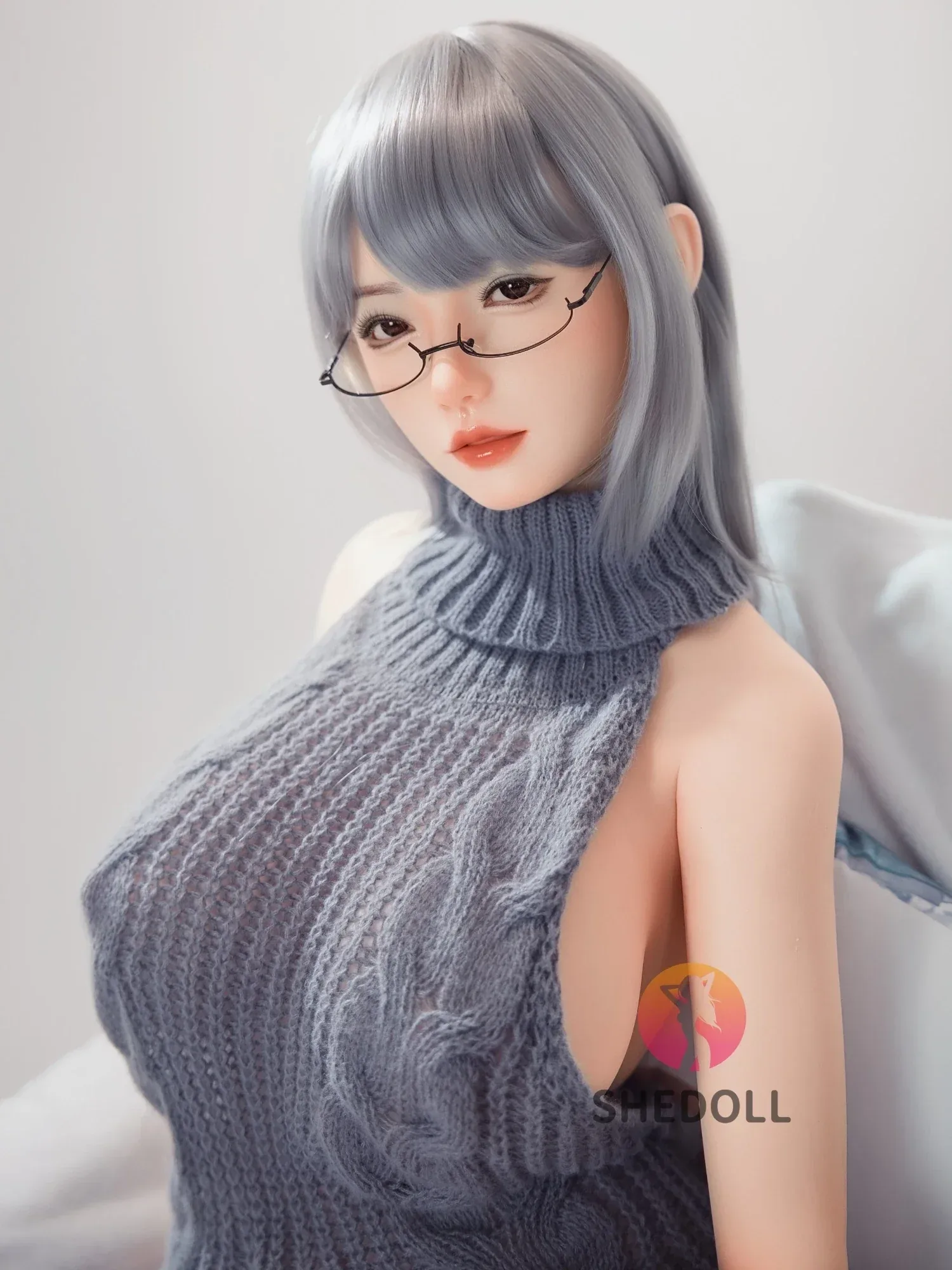 F6260—163cm\/5ft4-51kg H Cup Realistic Asian ROS Silicone Sex Doll - SHEDOLL view 12