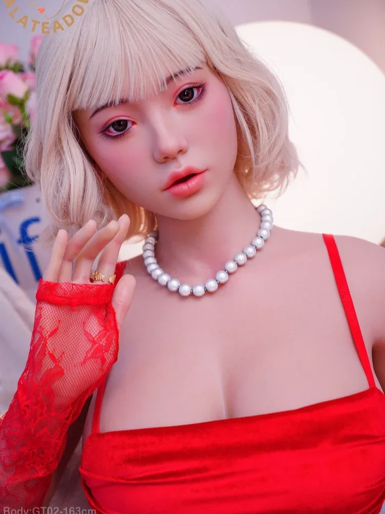 F5155-163cm D Cup White Cutie ROS Silicone Sexbot | Galatea doll view 9