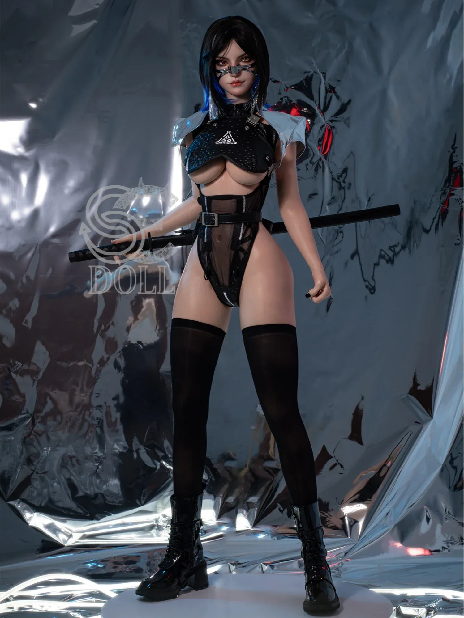 F5615-161cm(5.3ft)-34kg Bridget.E E Cup ROS Silicone Asian Anime AI Robotic Sex Doll|SE Doll view 11