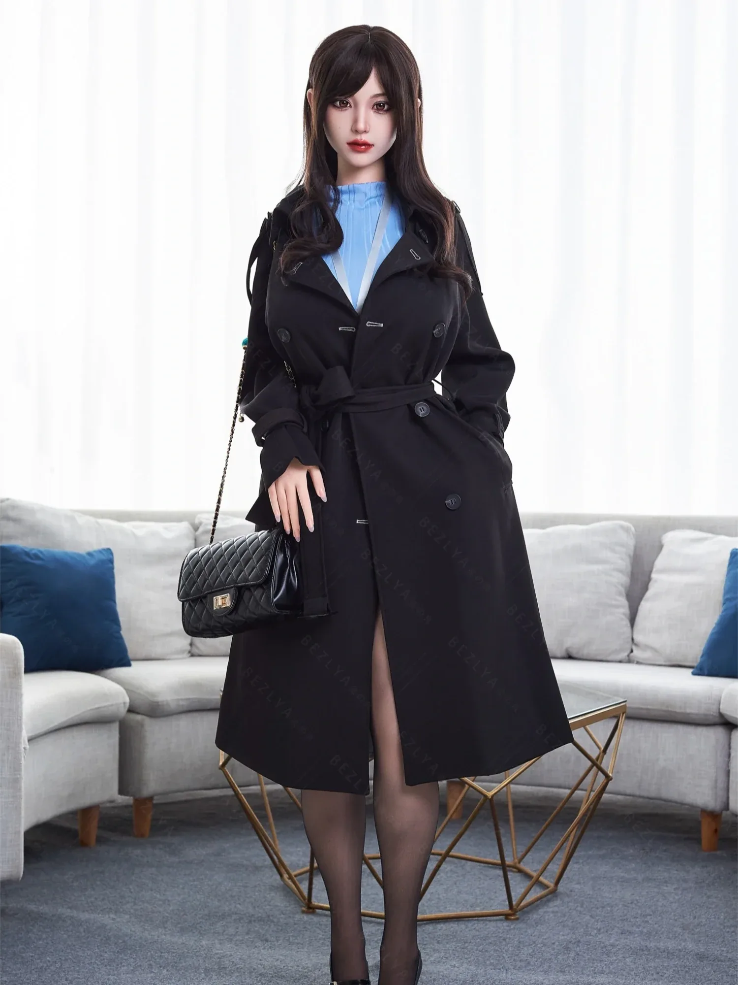 F7117-161cm(5.28ft)-32.8kg 2.2 I Cup Asian Real Silicone Japanese Office Lady Sex Doll – Professional Attire Love Doll｜AITIA Doll view 5