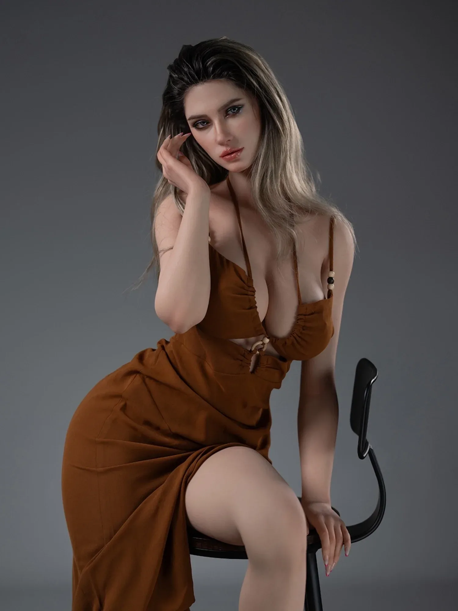F6256—168cm\/5ft5-35kg F Cup Silicone ROS Head Realistic Sex Doll - TOP-CYDOLL view 10