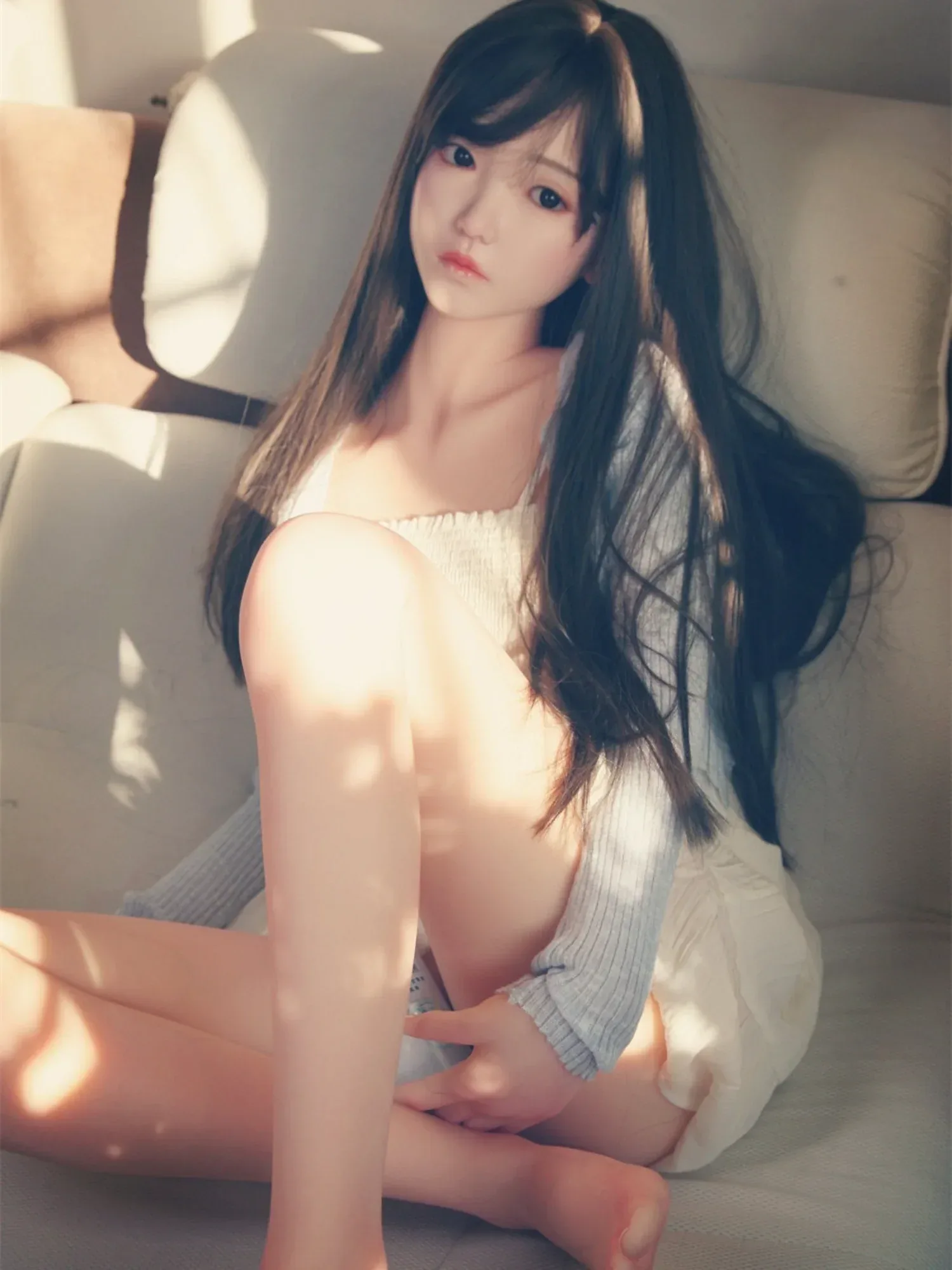 F5874—158cm\/5ft2-38kg C Cup Asian Silicone Head TPE Body Sex Doll | SHEDOLL view 11