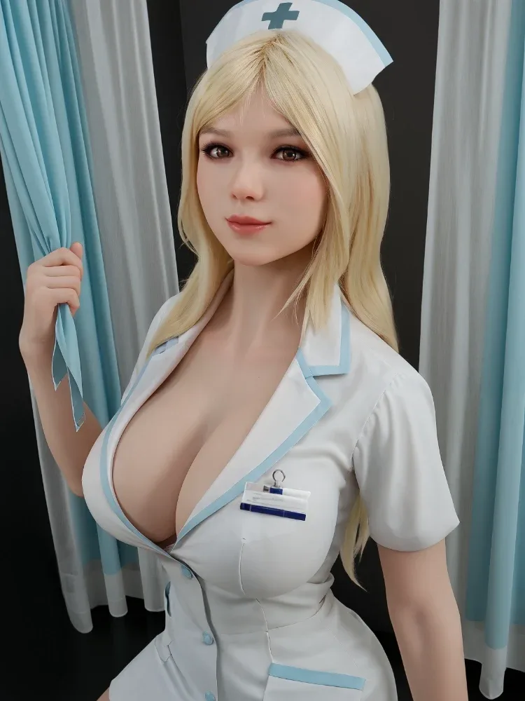 F4465-153cm(5ft) -34kg H Cup Silicone Japanese Nurse Sex Doll – Medical Roleplay most advanced sex doll | Aibei Doll view 2