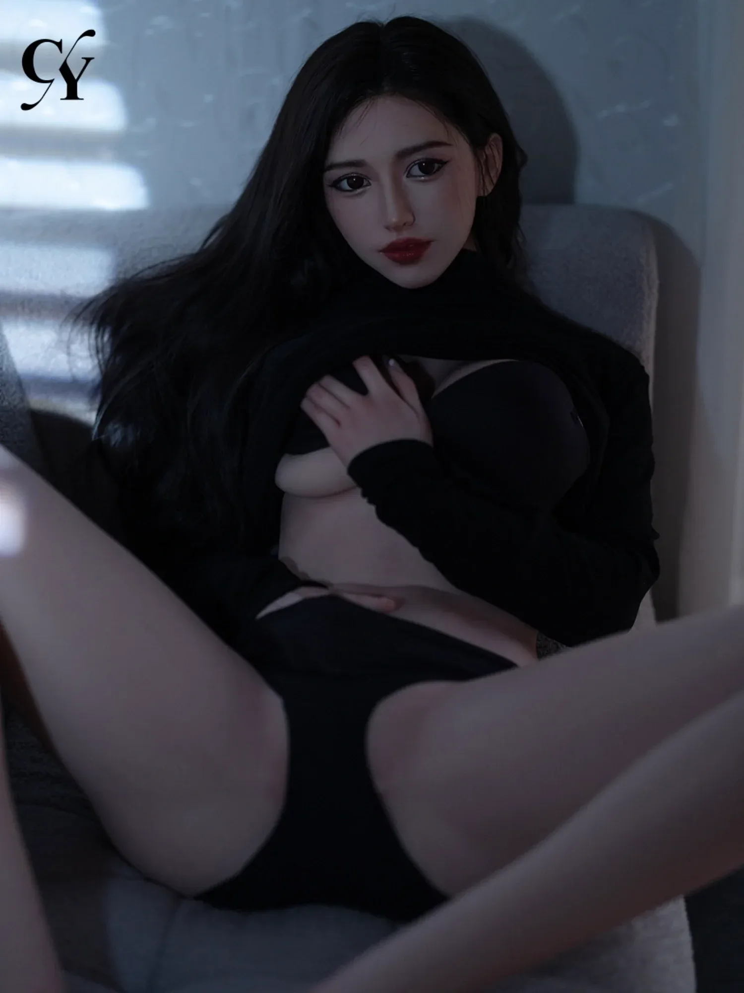 F5806—167cm\/5ft5-37kg D Cup Asian Silicone Head Realistic Sex Doll  | TOP-CYDOLL