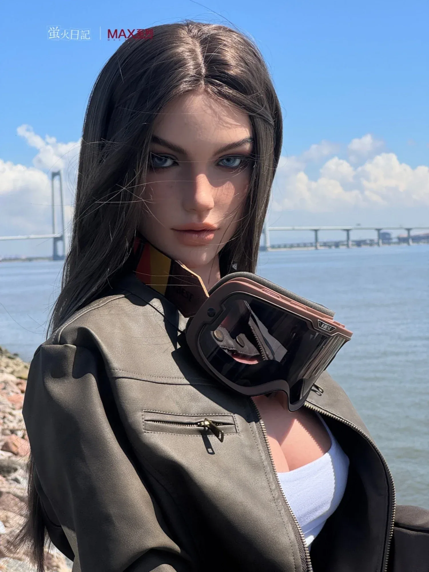 F6201—165cm\/5ft4-34kg D Cup Silicone Sex Doll  - Firefly Diary MAX