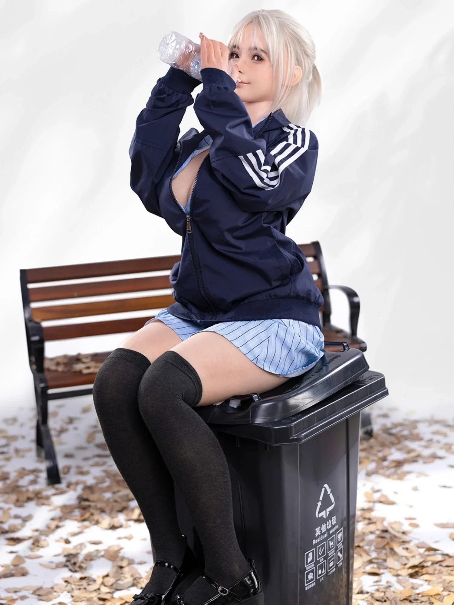 F6327—160cm\/5ft3-31.2kg E Cup Silicone Japanese Most Realistic Sex Doll Large Breasts | Firefly Diary Max view 8