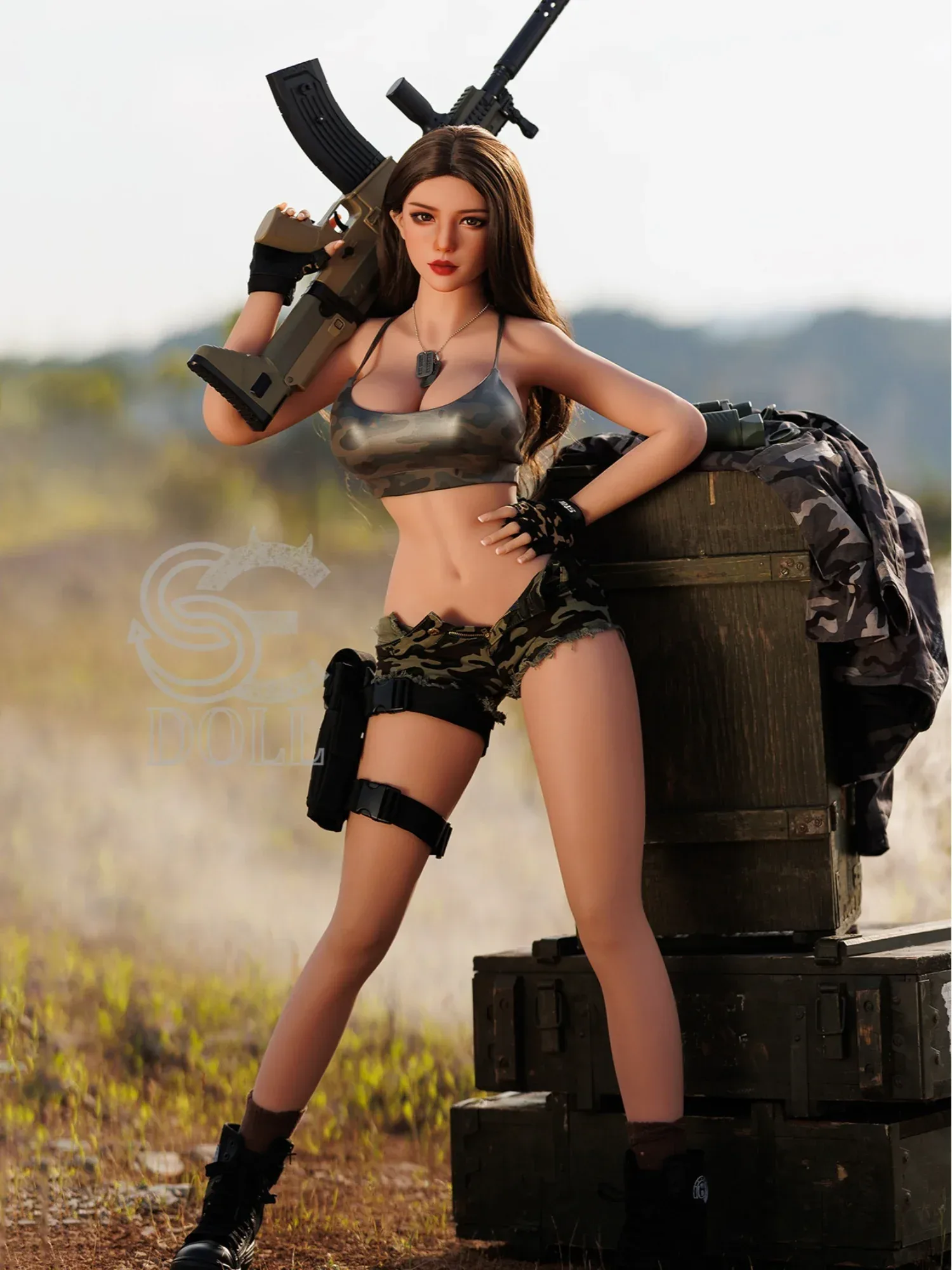 F3700-161cm(5.3ft)-35kg Tracy F Cup TPE Brunette Asian Girl Love Doll|SE Doll view 5