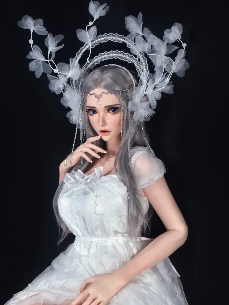 F1536-165cm(5ft4)-34.7kg Fantasy Full Silicone Sexy Anime Hentai Sex Dolls |Elsa Babe view 6