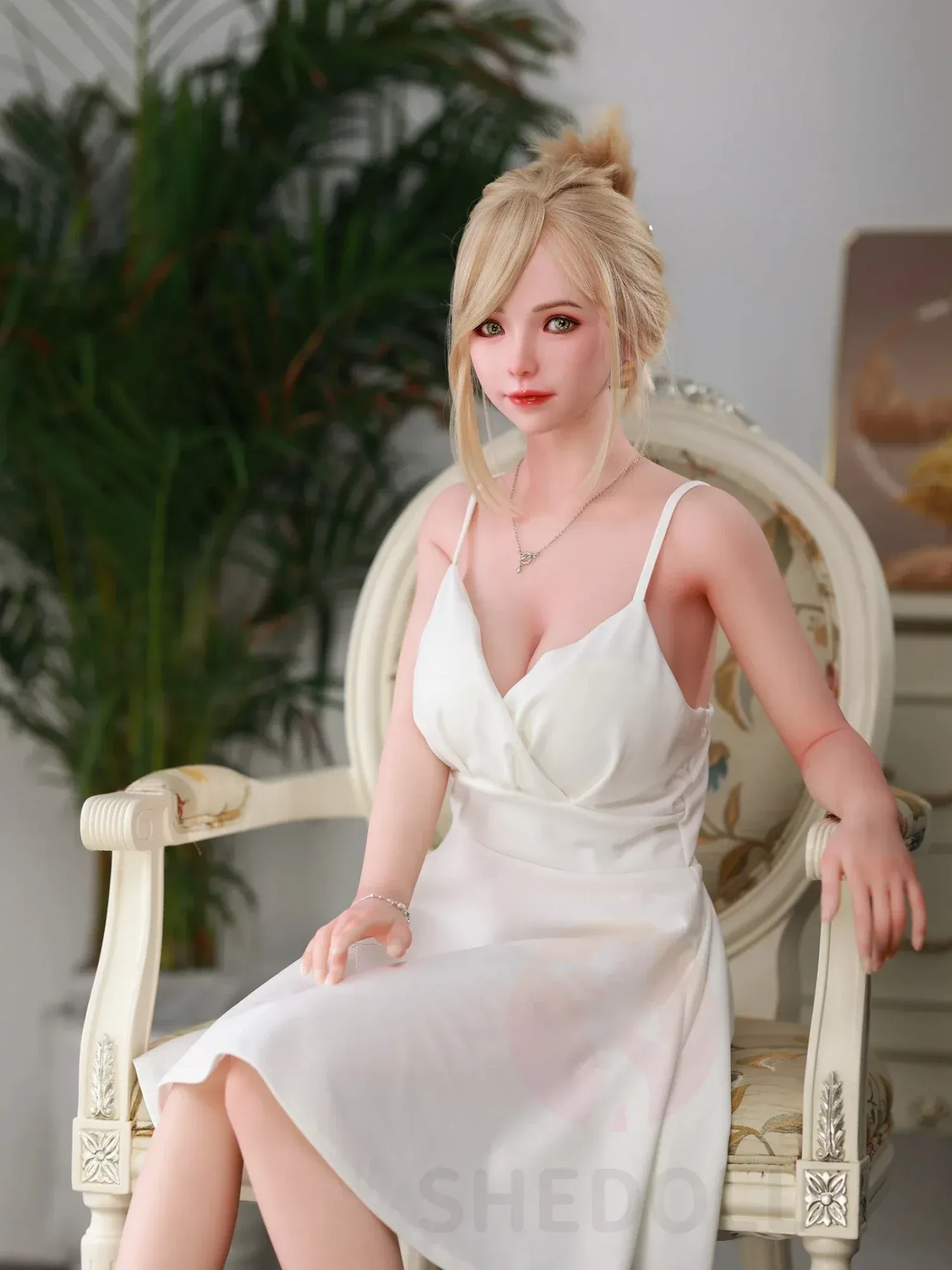 F5896—158cm\/5ft2-38kg C Cup Asian Silicone Head TPE Body Sex Doll | SHEDOLL view 4