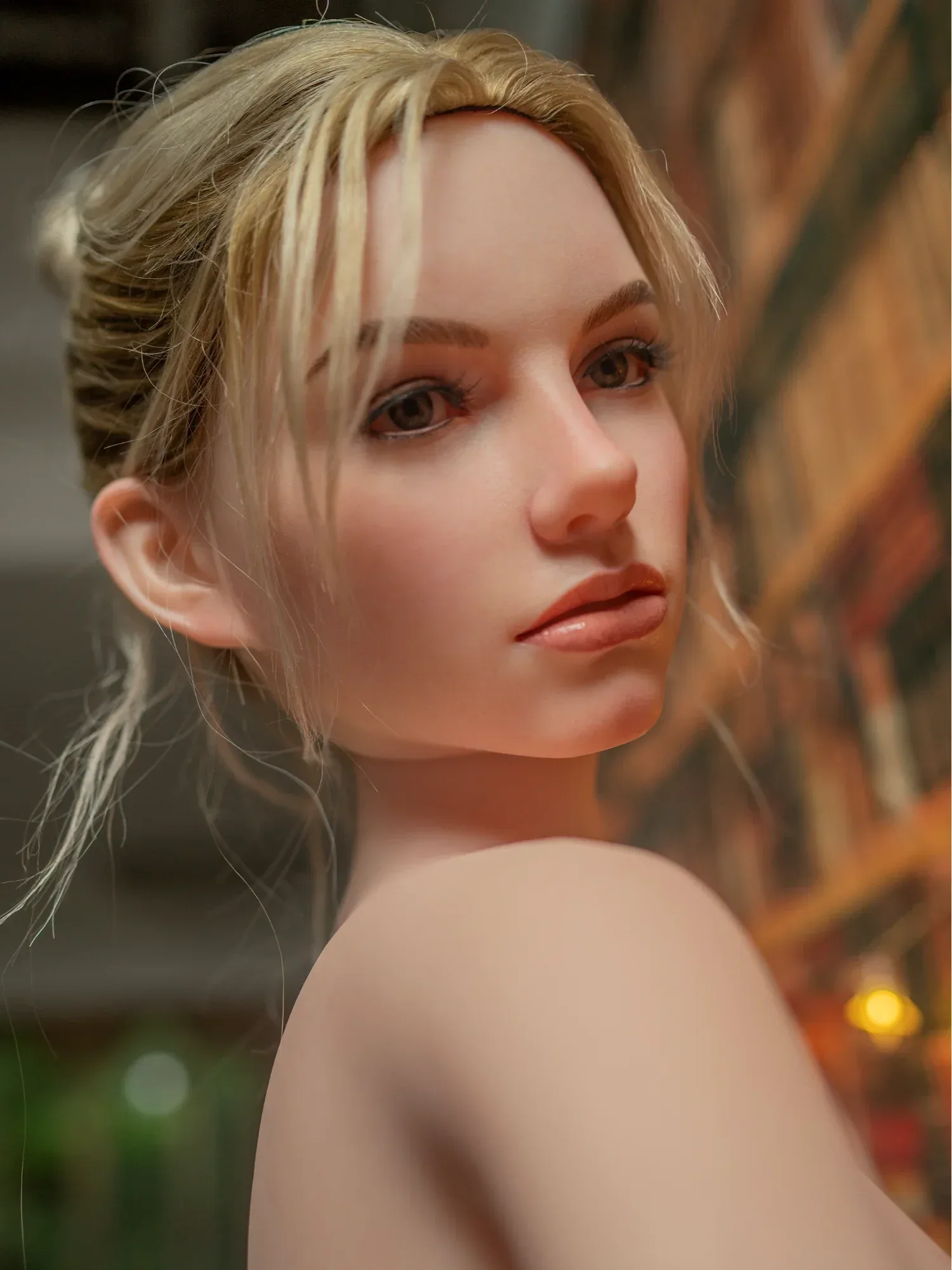 F5648—153cm(31kg) B Cup Silicone Head (Movable Jaw) + SLE Body Realistic Silicone Sex Dolls For Men | Zelex Doll view 7