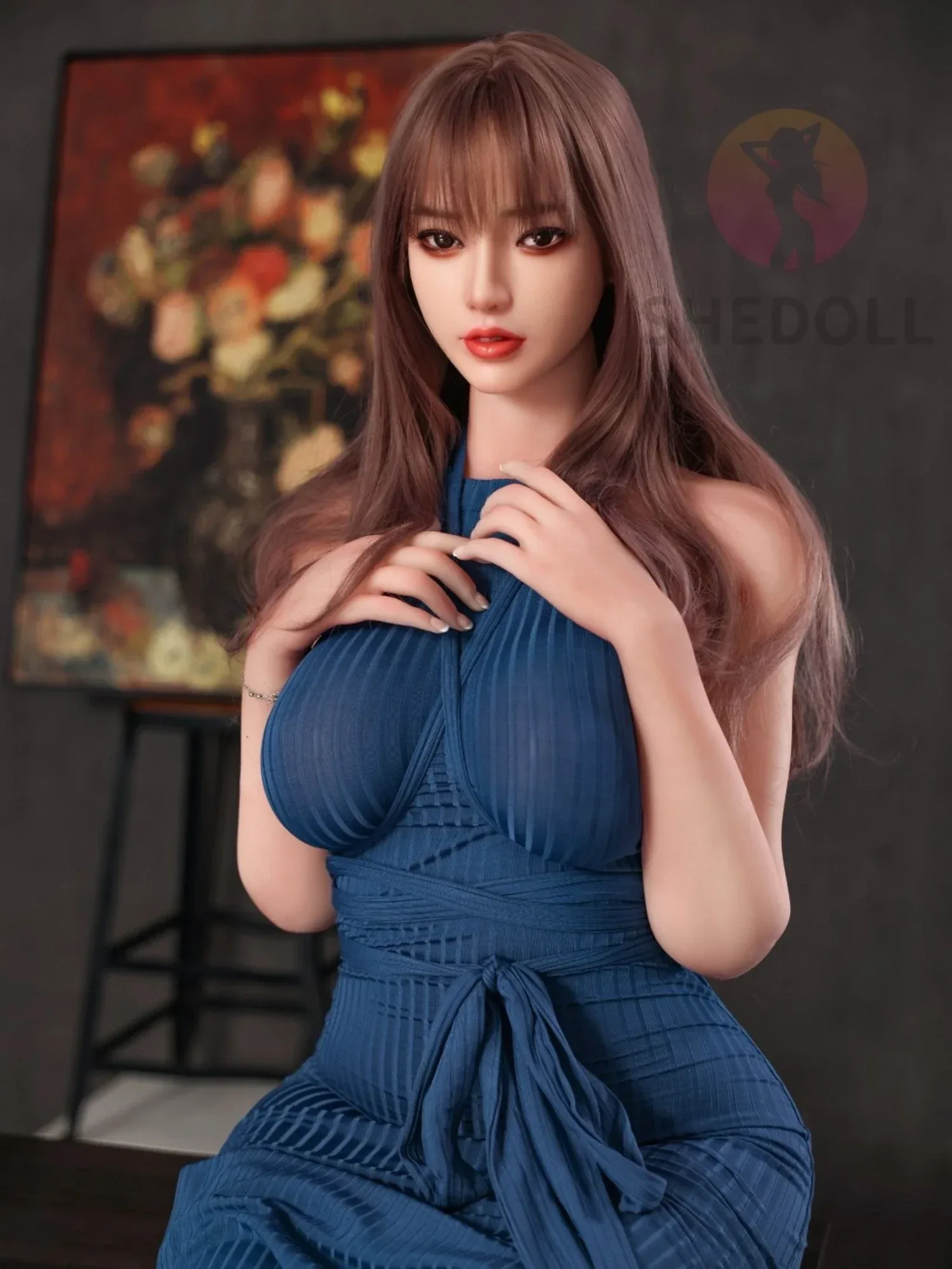 F6034—165cm\/5ft4-47kg E Cup Asian Silicone Head TPE Body Sex Doll | SHEDOLL view 10