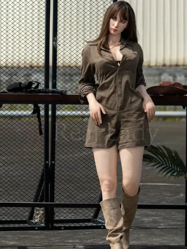F2368-170cm(5.6ft)-43kg D Cup Catlin Life-Size Silicone Sex Doll|Real Lady view 2
