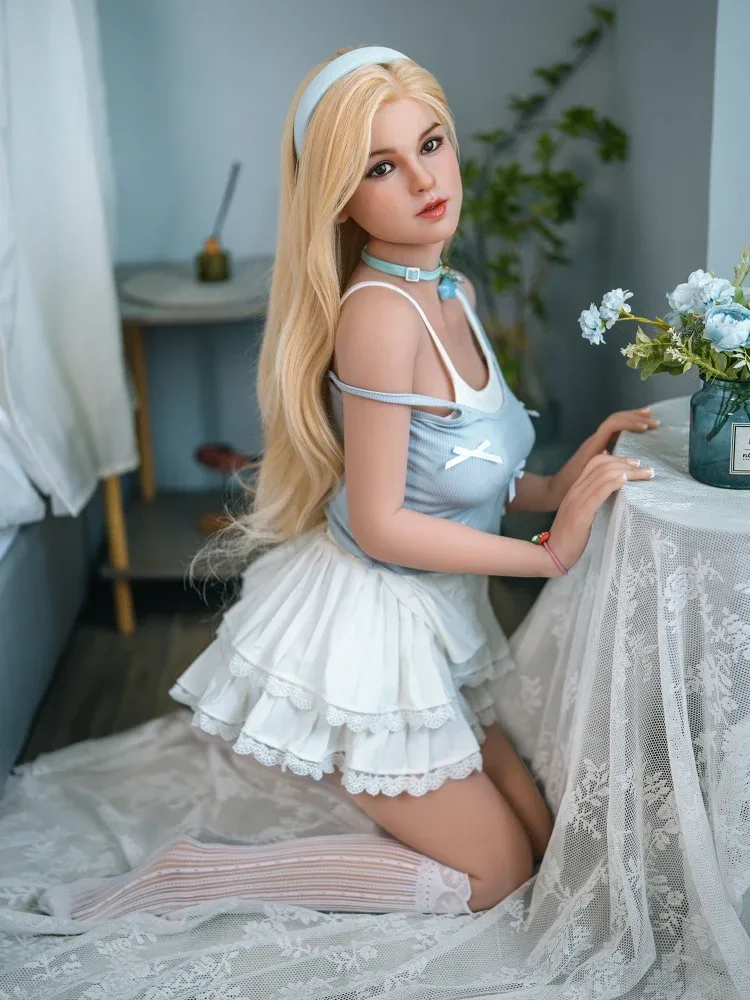 F7607-150cm\/4ft9 26kg C Cup Movable Jaw Head TPE Sex Doll | SY Doll