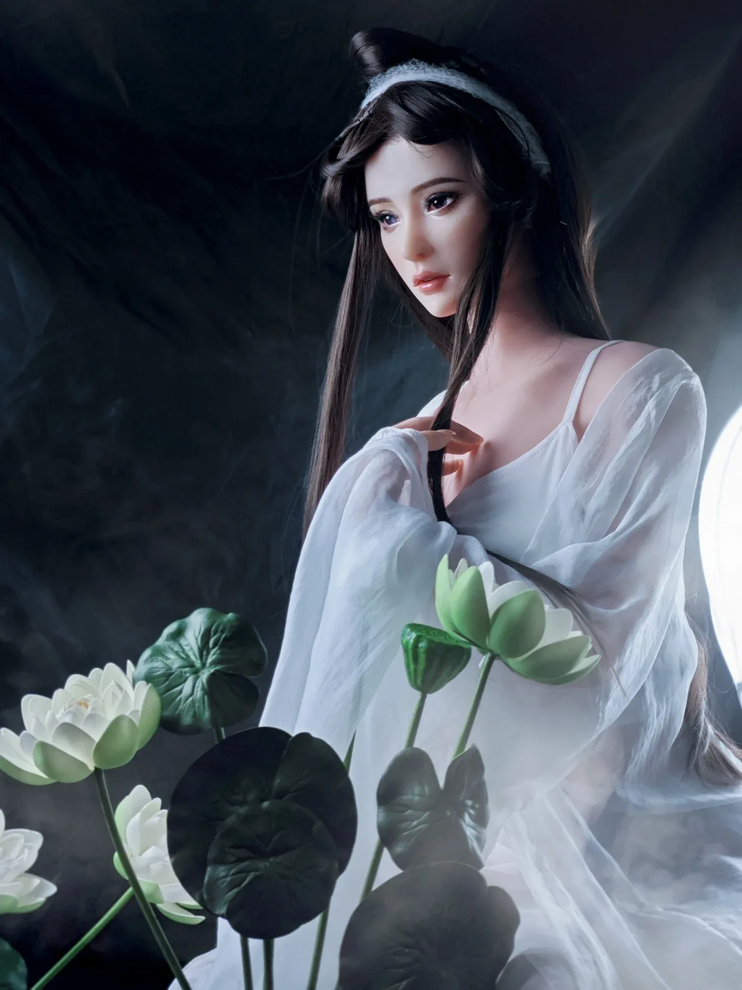 F2197-160cm\/5ft2-36kg Eguchi Masami Silicone Anime Chinese Sex Doll Review丨Elsa Babe view 9