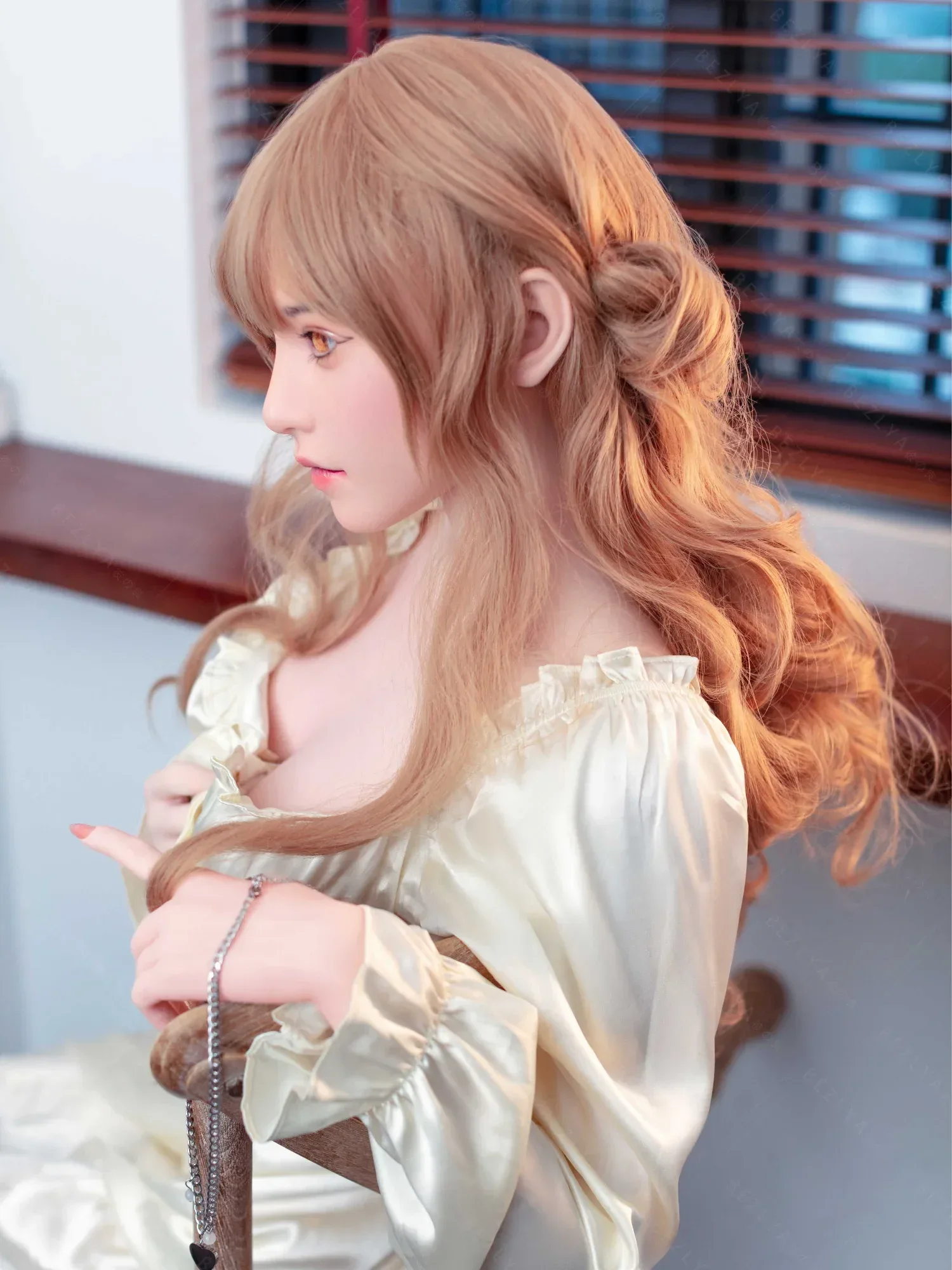 F4770-160cm(5.3ft)-34kg 2.1 B Cup Asian Real Silicone Chinese Sex Doll|Bezlya Doll view 10