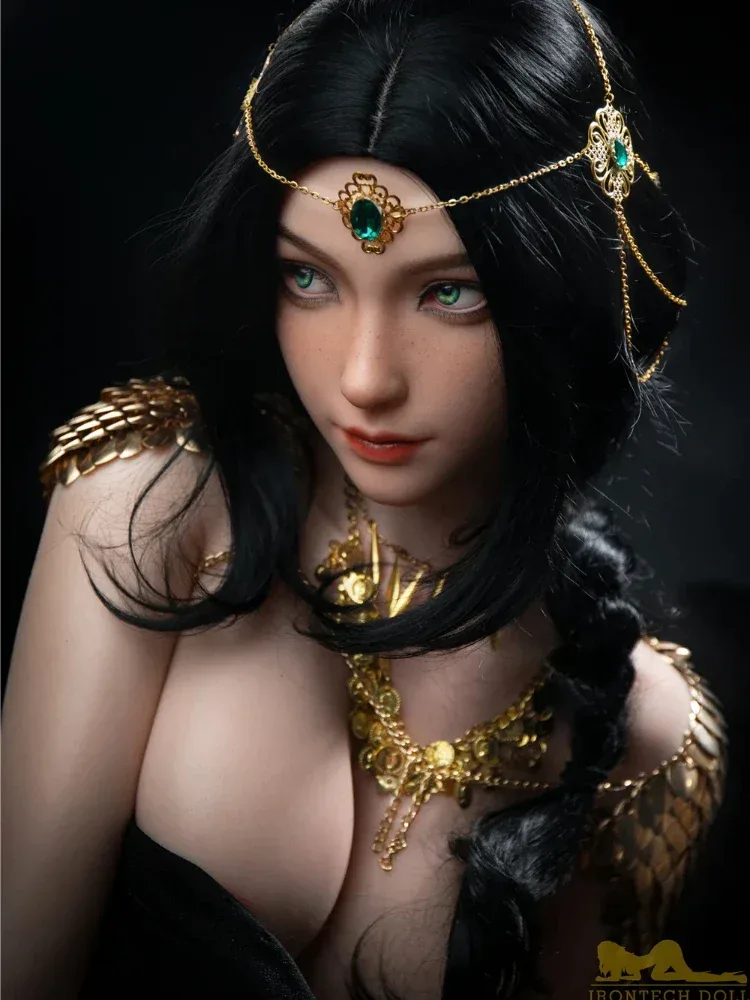 F1284-166cm D Cup Kitty Coser Silicone Sex Doll [IN STOCK USA]｜Irontech Doll