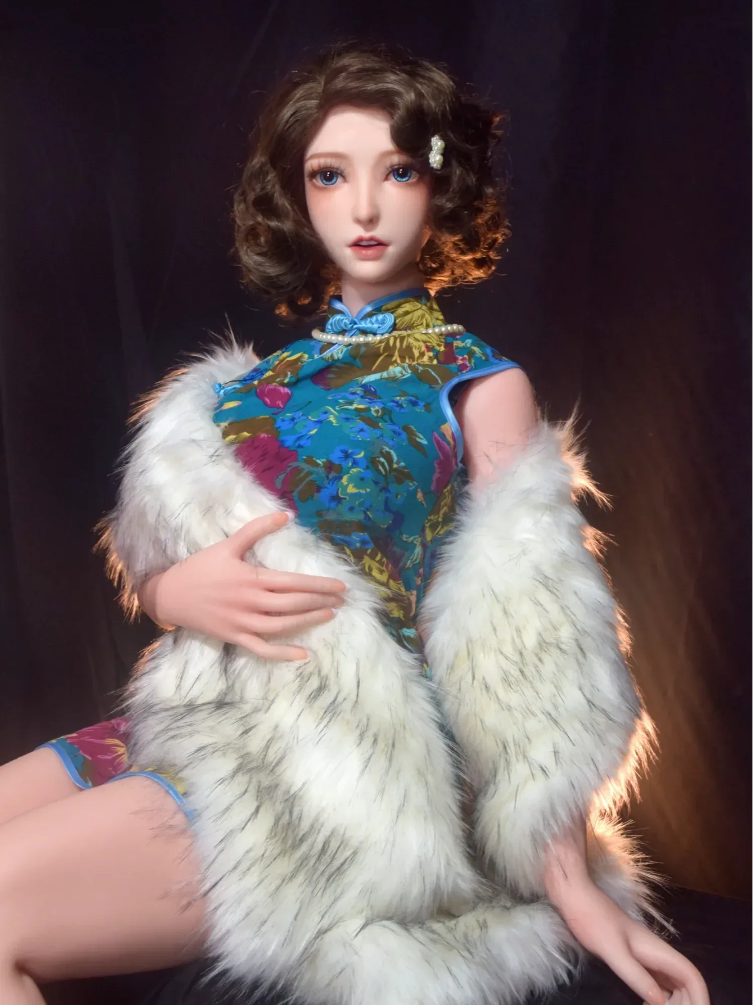 F1519-150cm\/5ft Full Silicone Sexy Anime Woman Brunette Chinese Sex Doll Review | Elsa Babe view 2