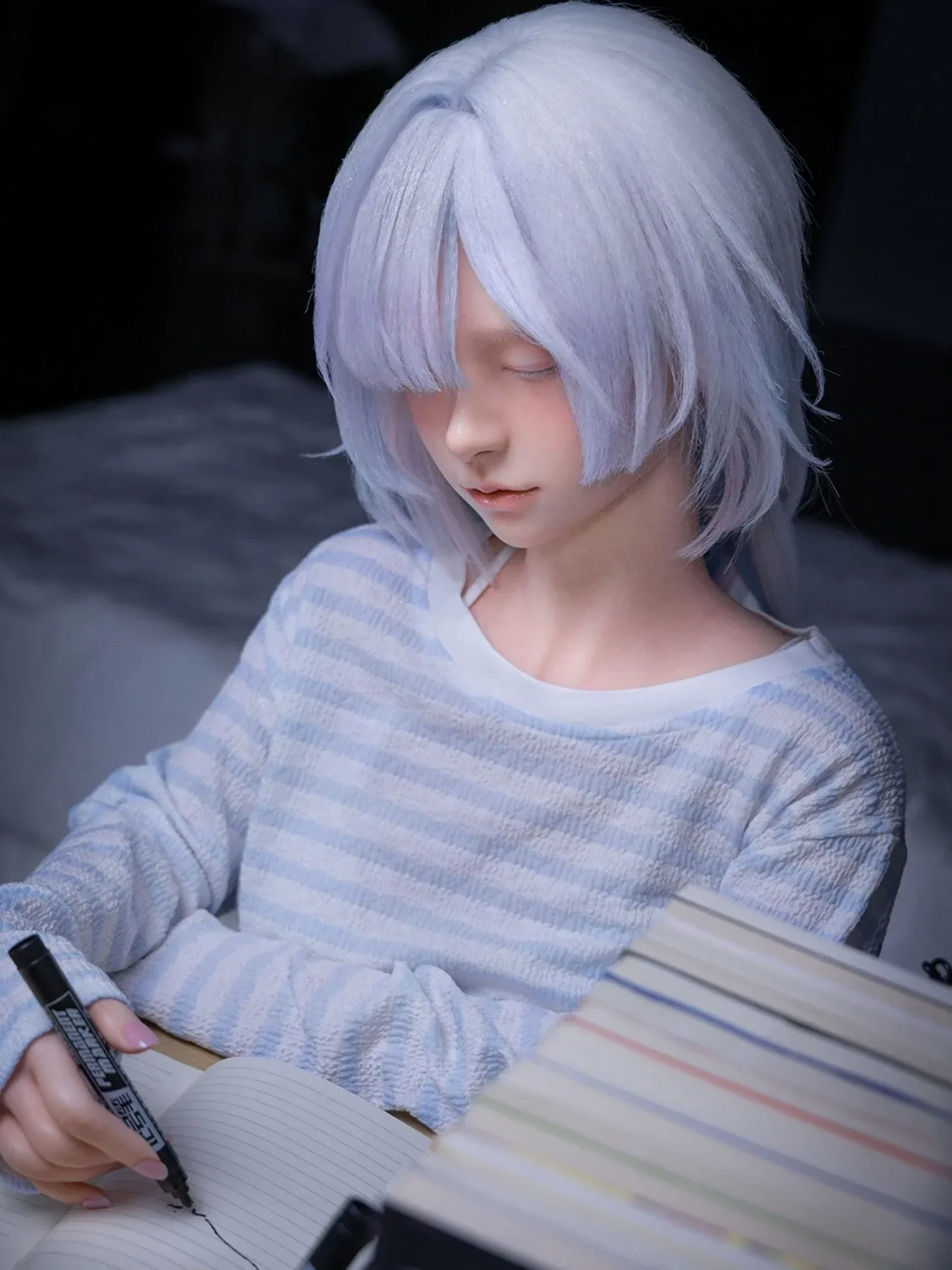 F6313—153cm\/5ft4-28kg B Cup Silicone Closed Eye Small Breasted Sex Doll | Firefly Diary MAX view 11