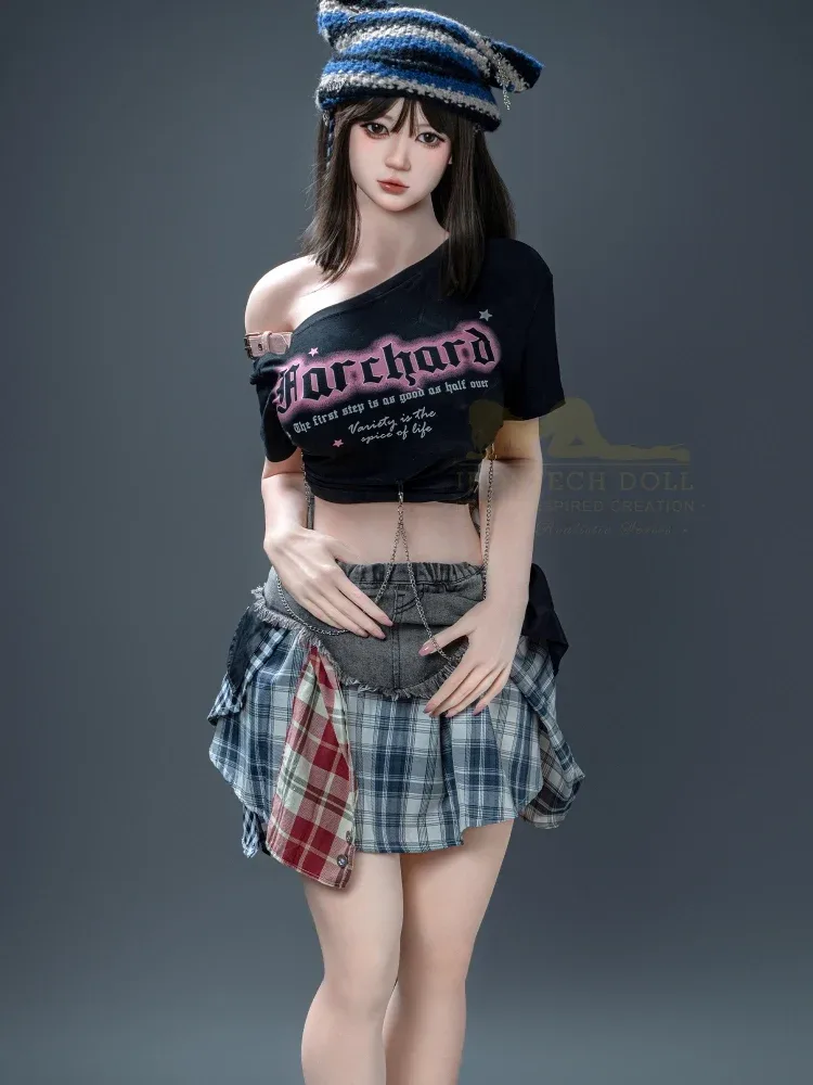 F2424- 158cm\/5ft2 E Cup ROS Korean K-pop Girl Group Realistic Silicone Sex Doll | Wonder Dolly-Irontech Doll