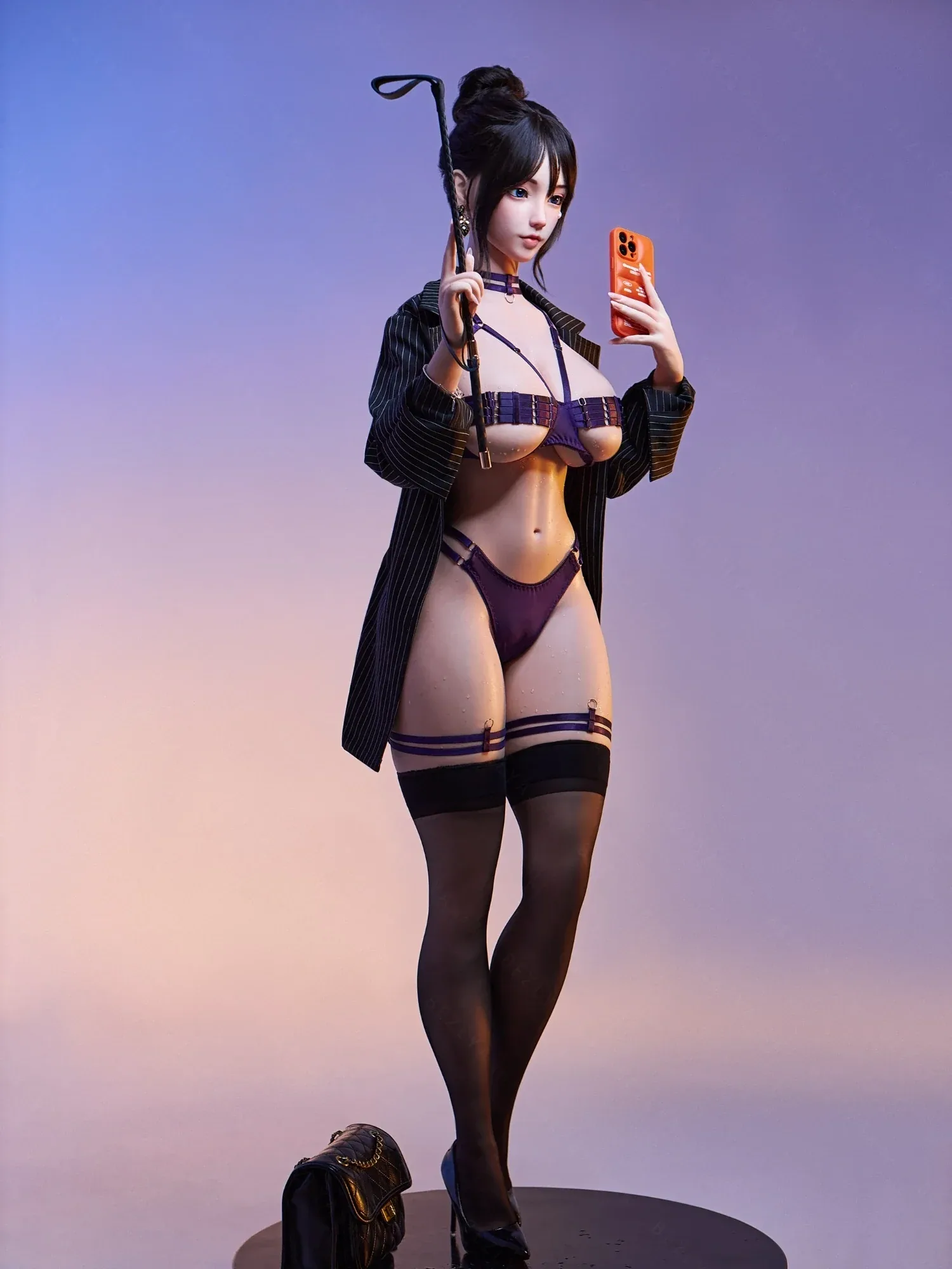 F7119-161cm(5.28ft)-32.8kg 2.2 I Cup Asian Real Silicone Japanese Office Lady Sex Doll|AITIA Doll view 6