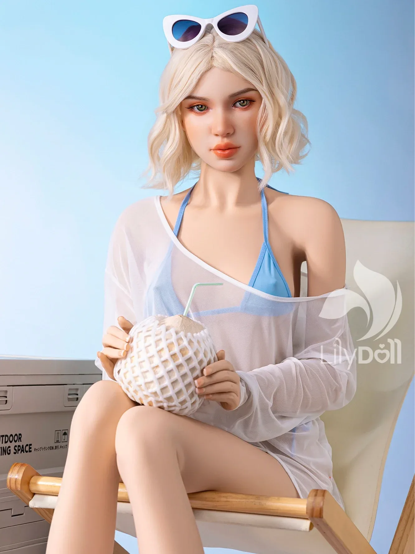 F7570—166cm\/5ft5-34kg C Cup TPE Body Silicone Head Sex Doll | LilyDoll view 1