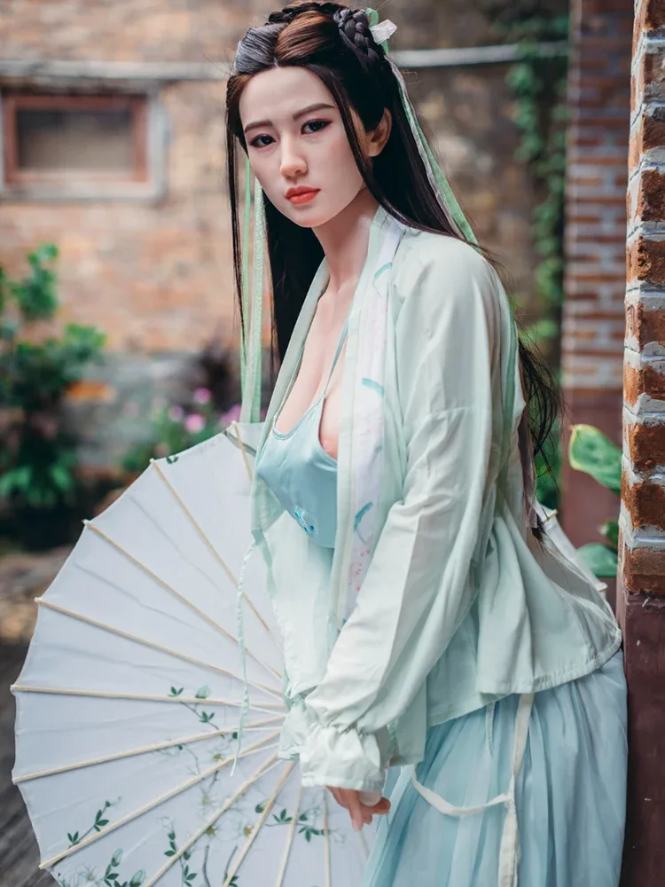 F4005-163cm\/5ft3-32kg G Cup Asian Yuyan Silicone Fantasy Cheap Chinese Sex Doll | Starpery Doll view 3