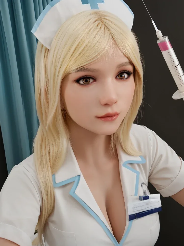 F4465-153cm(5ft) -34kg H Cup Silicone Japanese Nurse Sex Doll – Medical Roleplay most advanced sex doll | Aibei Doll view 3