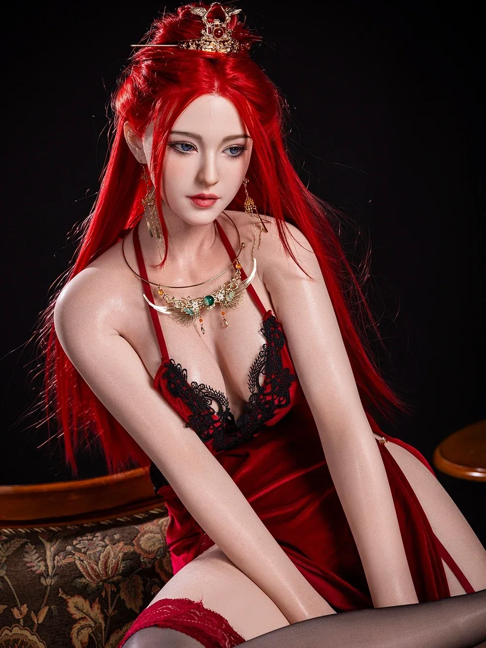 F7522k-169cm\/5ft5 C Cup Full Silicone Sex Doll Dache Zheng【IN Stock US】|Starpery Doll view 8