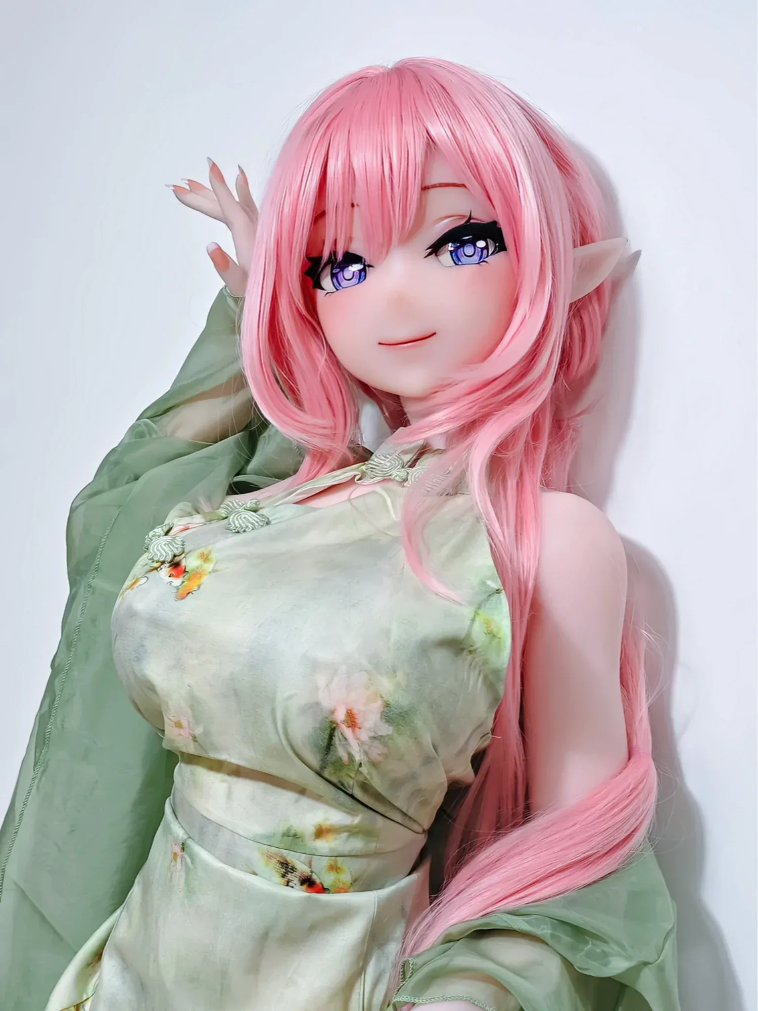 F9242-150cm\/5ft-27.5kg Silicone Head Anime Life Size Sex Doll | Elsa Babe view 8