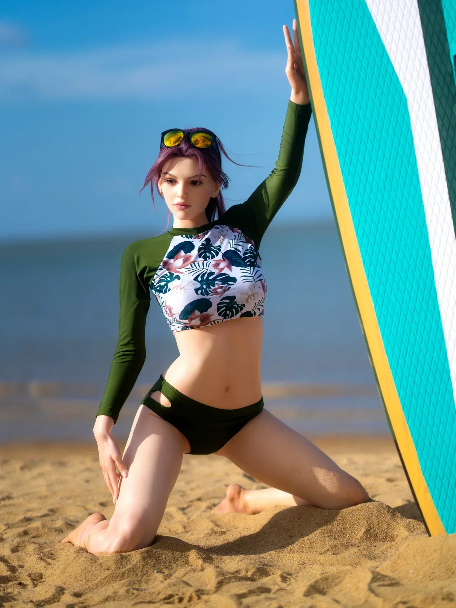 F5656- 170cm(5.6ft) 36.2kg C Cup Full Silicone life-size Celebrity Sex Doll丨ZELEX Doll view 7