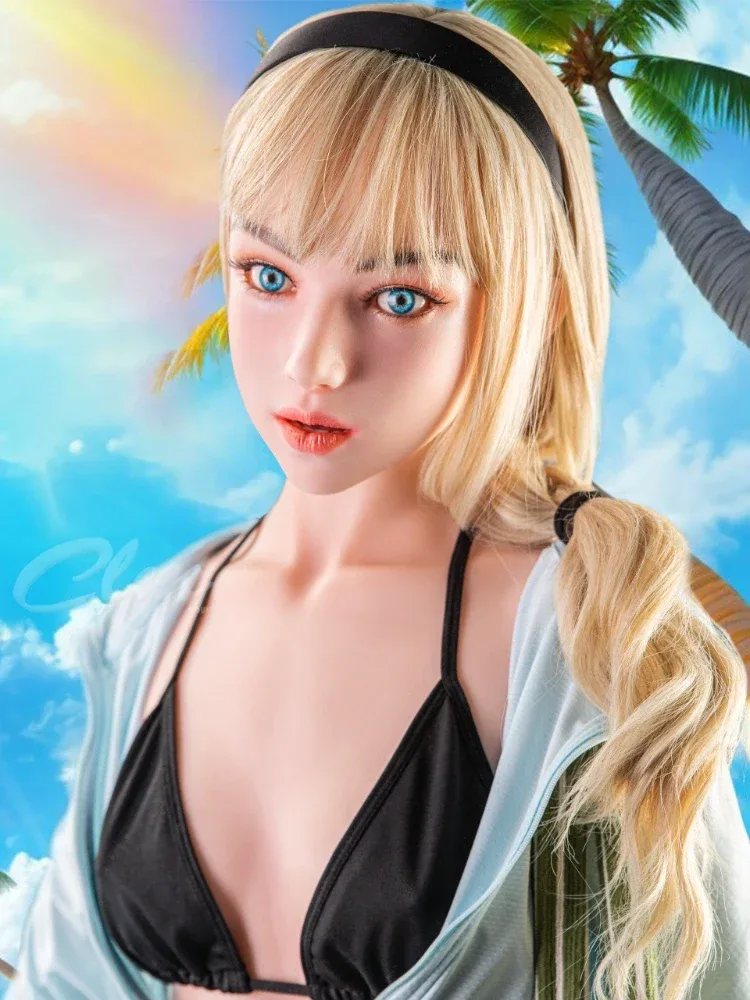 F2317-157cm(5.15ft)-35kg D Cup Gali Flat Cheast Realistic Teen Silicone Sex Doll丨Climax Doll Ultra view 4