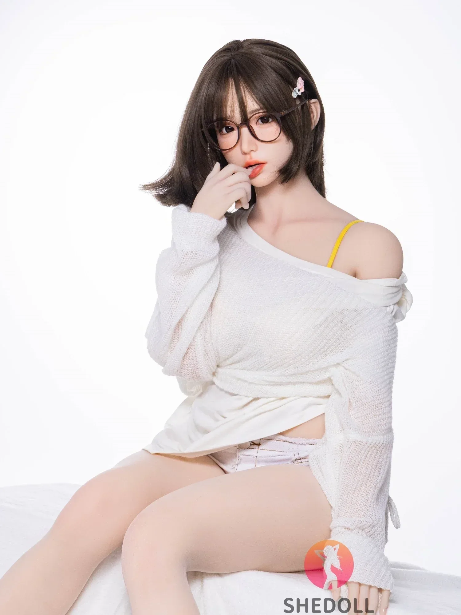 F6093—167cm\/5.5ft-45kg D Cup Asian ROS Silicone Head TPE Body Sex Doll | SHEDOLL view 9