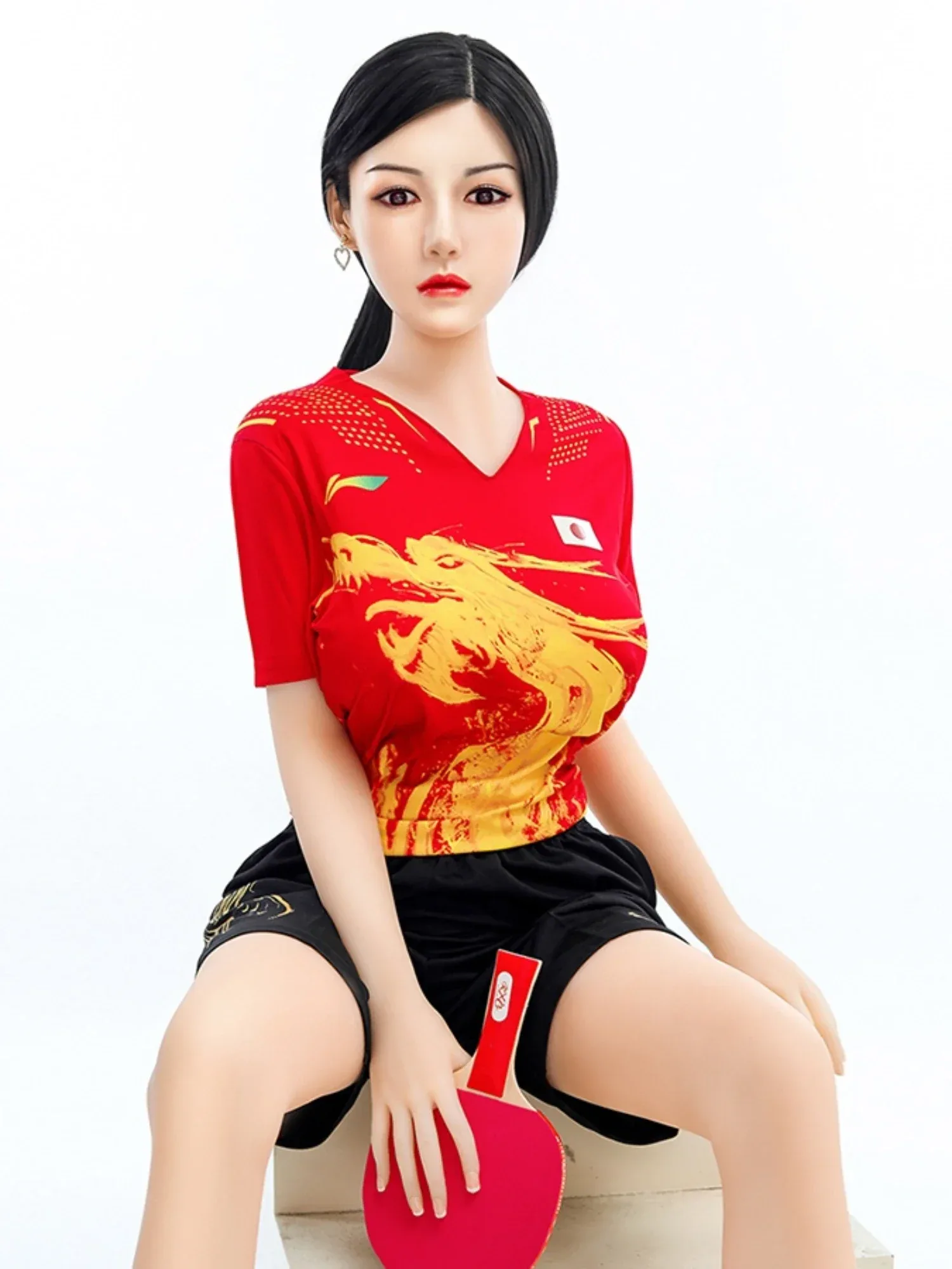 F4637-158cm\/5ft2-33kg D Cup Lifelike Silicone Head Chinese Sex Doll | SY Doll view 8