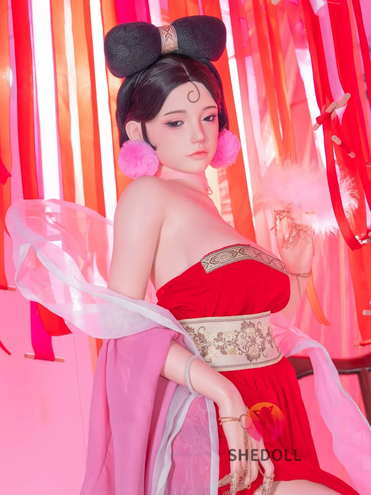 F6069—168cm\/5ft5-47kg D Cup Asian ROS Silicone Sex Doll | SHEDOLL view 11