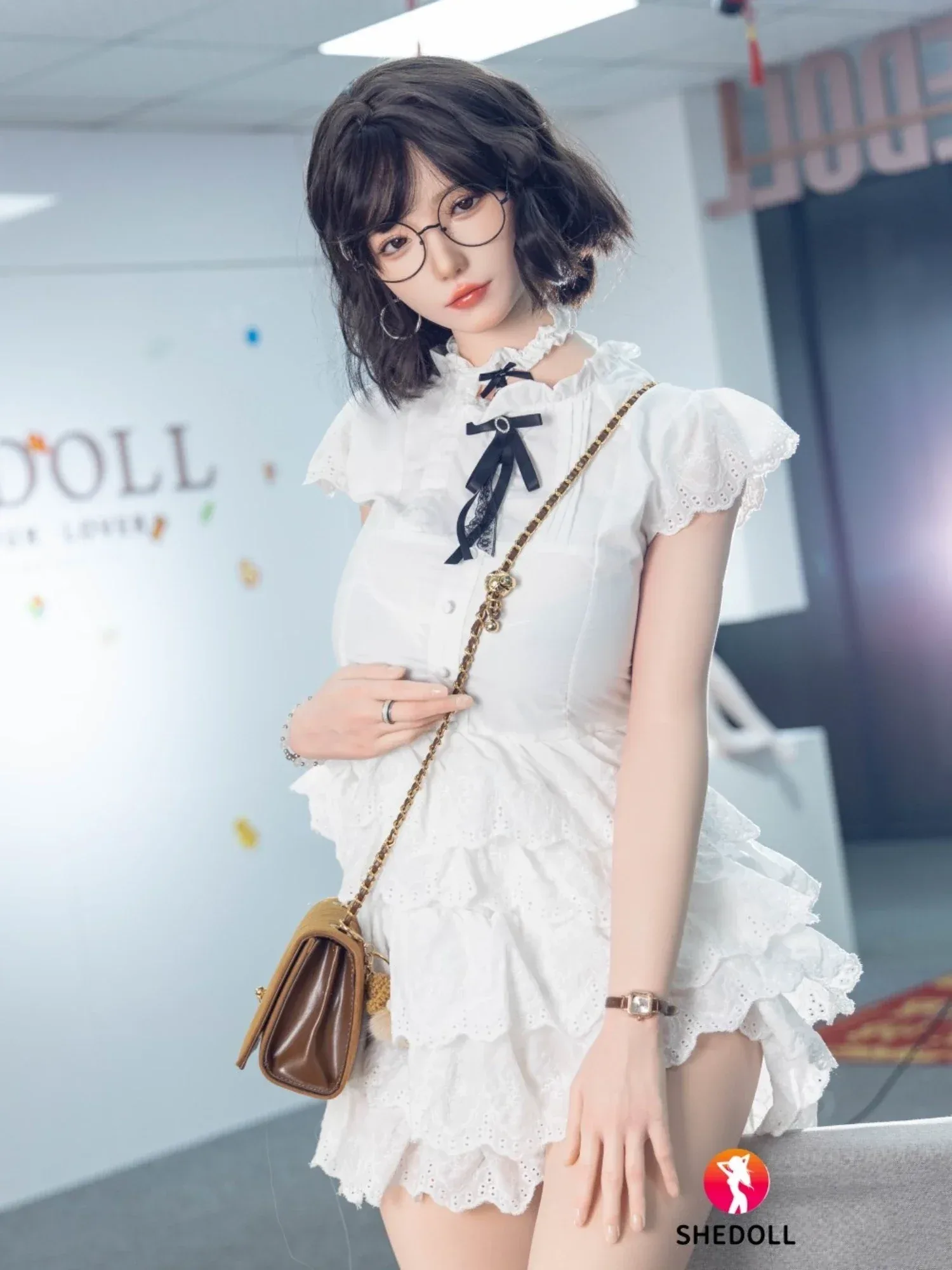 F6041—165cm\/5ft4-56kg E Cup Asian ROS Silicone Sex Doll | SHEDOLL view 5