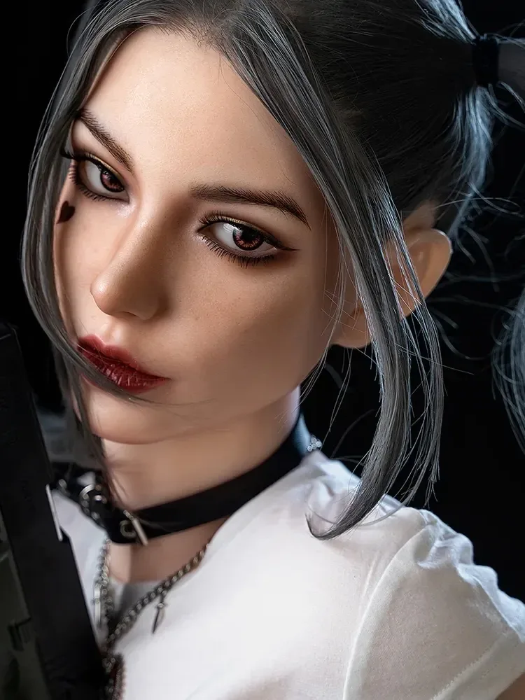 F1751-173cm\/5ft7 C Cup Petite Clown ROS Movable Jaw Realistic Sex Dolls-SY Dolls view 6