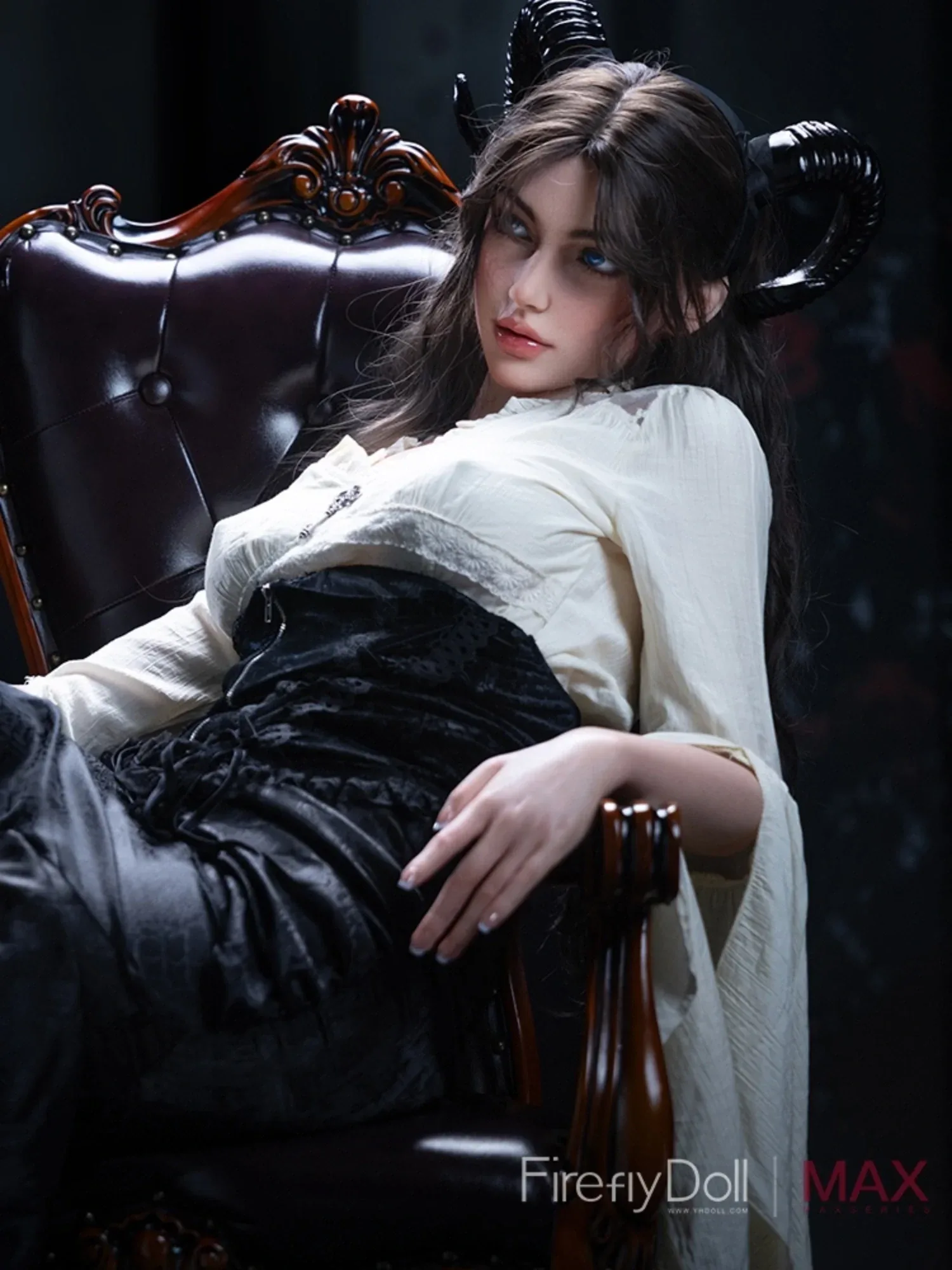 F6211—165cm\/5ft4-34kg D Cup Silicone Halloween Sex Doll  - Firefly Diary MAX view 10