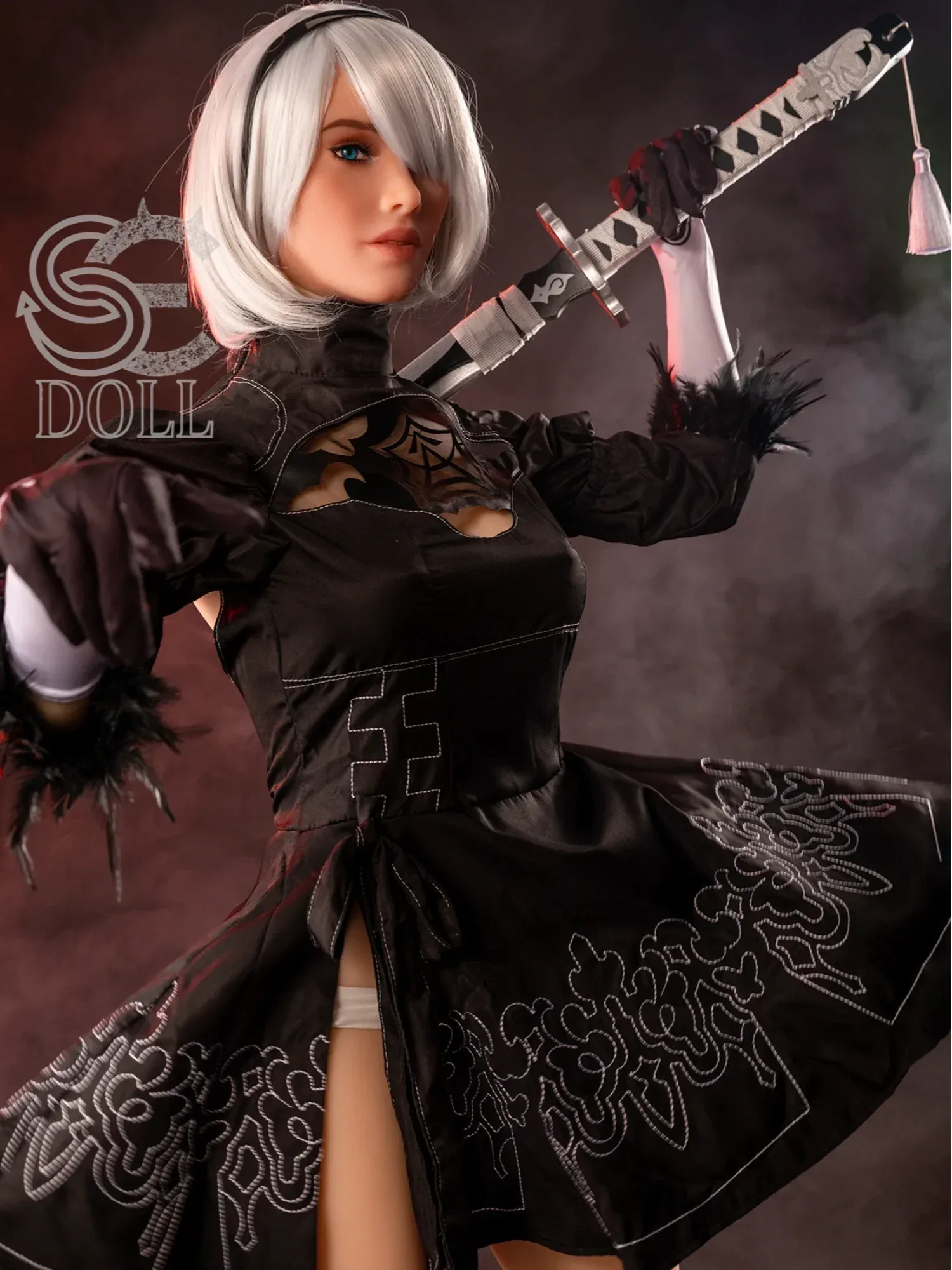 F3718-163cm(5.3ft)-37kg Gloria E Cup TPE Robotic European Anime Sexy Adult Sex Doll｜SE Doll view 4