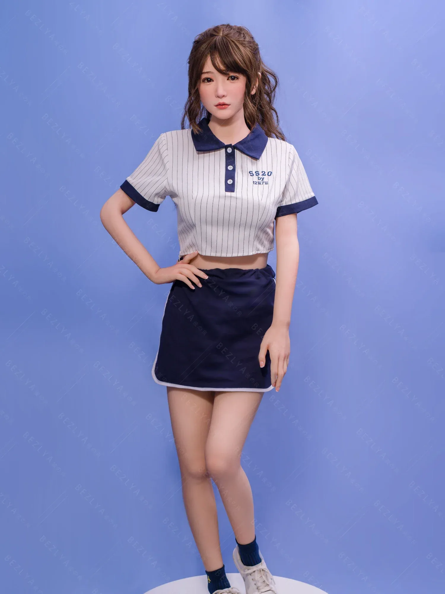F4716-160cm(5.3ft)-34kg 2.0 B Cup Silicone Japanese School Uniform Sex Doll – Authentic Attire Love Doll|Bezlya Doll view 6